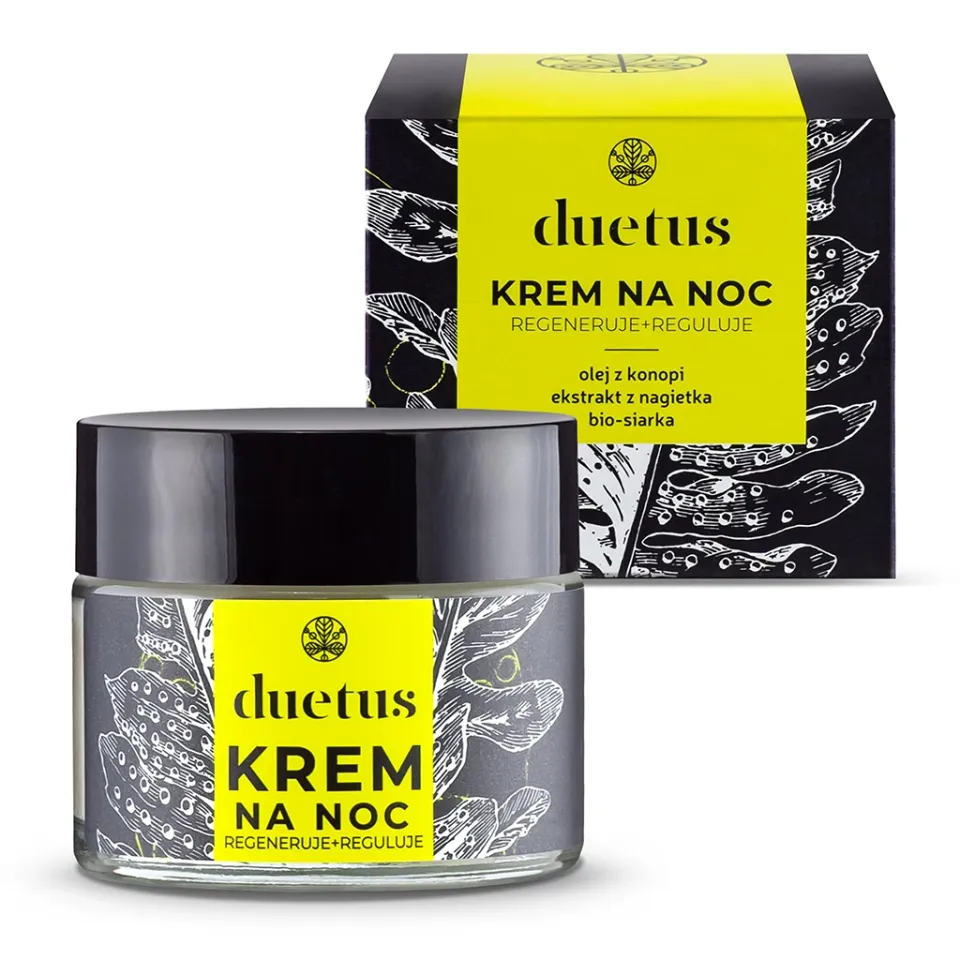 Vianek Duetus crema notte purificante 50 ml pelle impura