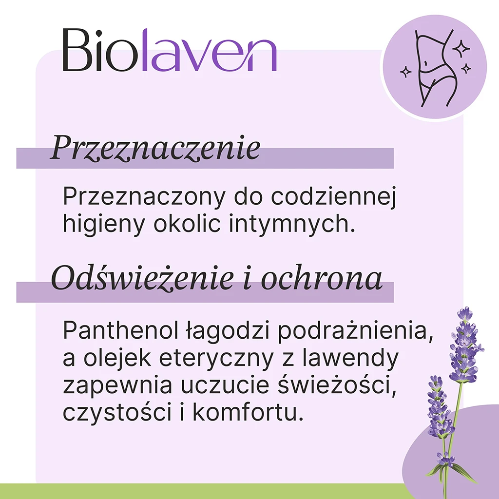 Biolaven gel igiene intima lavanda 300 ml