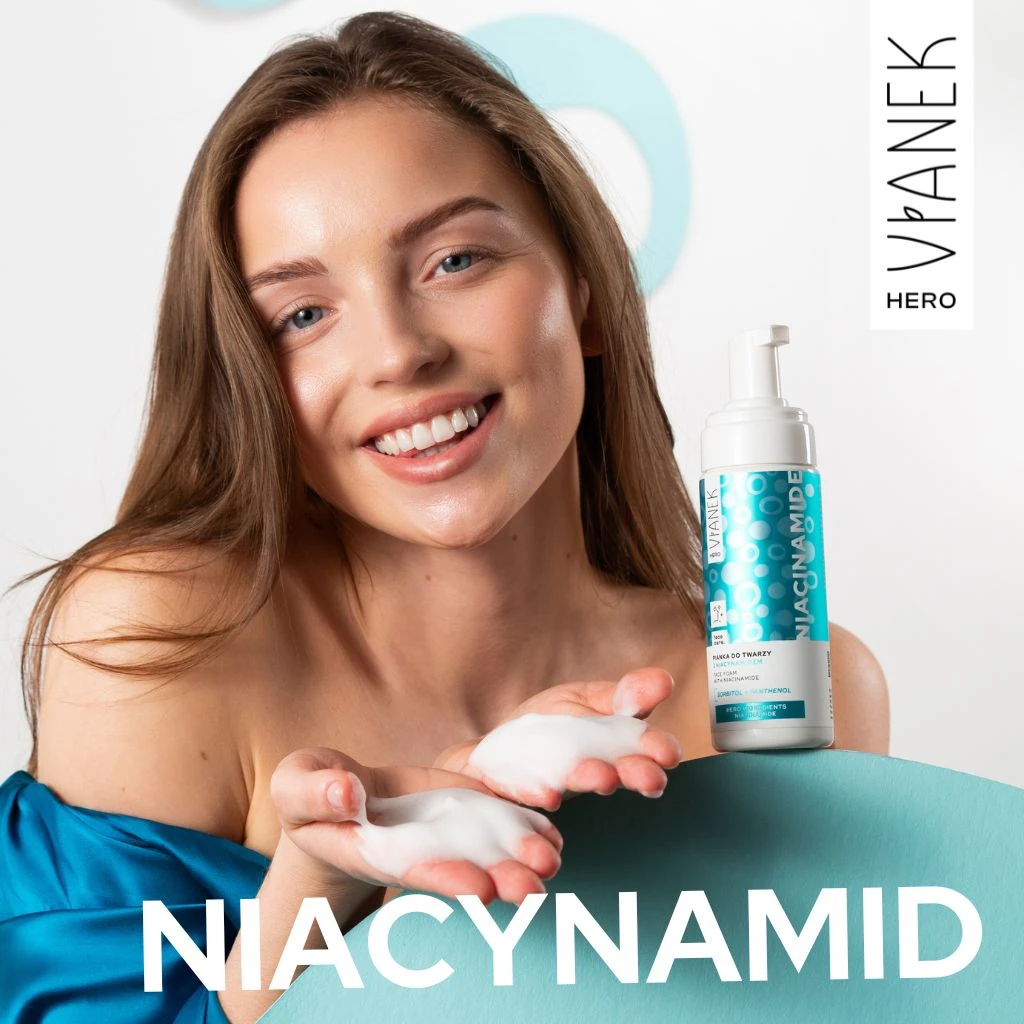 Vianek Hero Schiuma Detergente Viso alla Niacinamide
