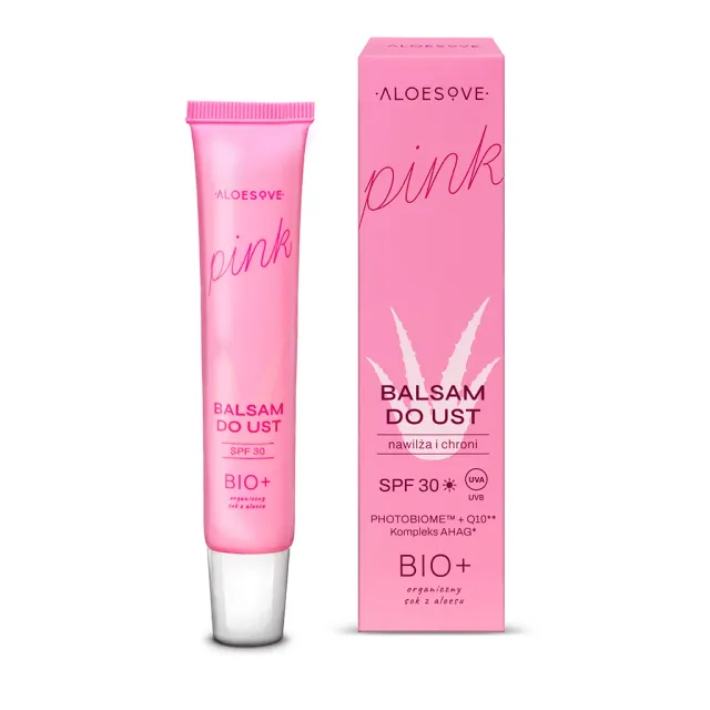 Aloesove Pink Balsamo Labbra SPF30 Mango