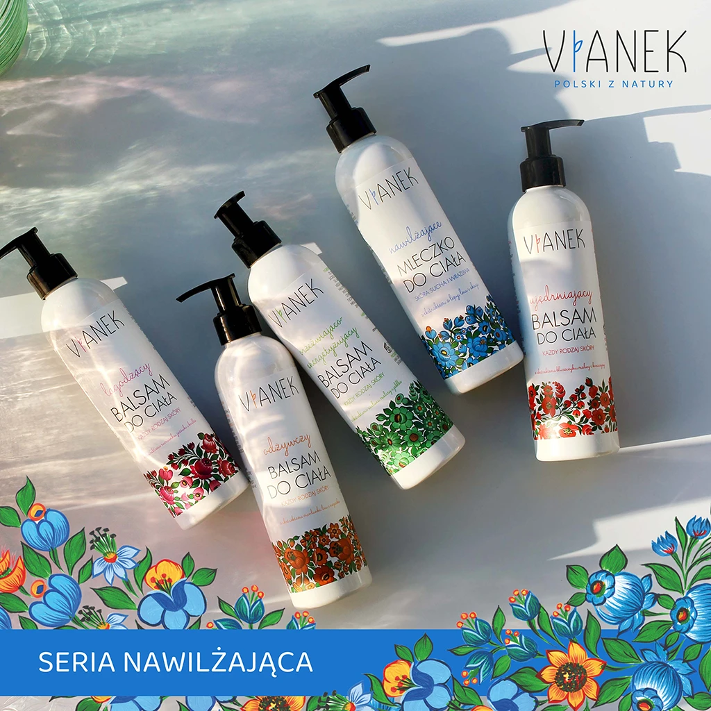 Vianek latte corpo idratante tiglio e lino 300 ml