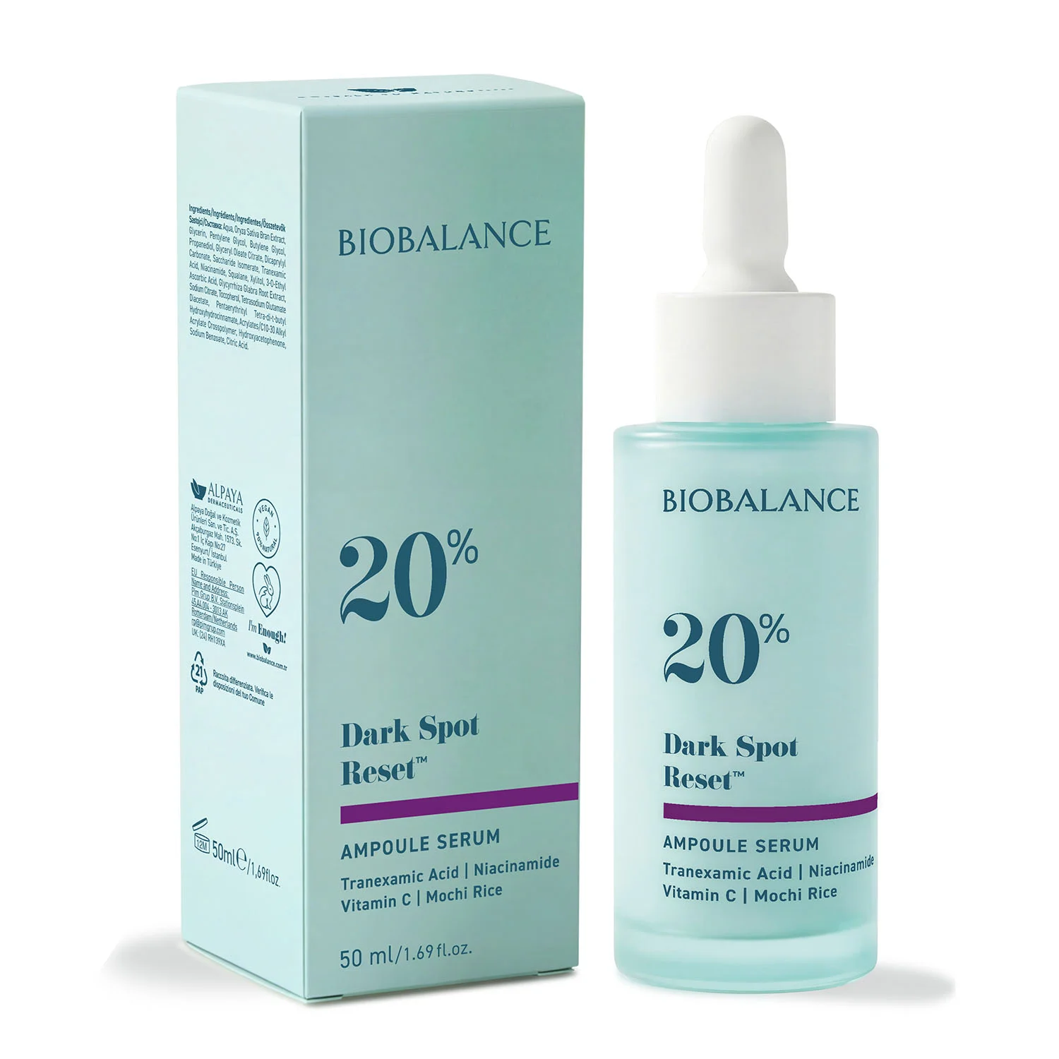 Biobalance Dark Spot Reset 20% Siero 50 ml antimacchia