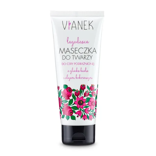 Vianek Classico maschera viso lenitiva argilla bianca