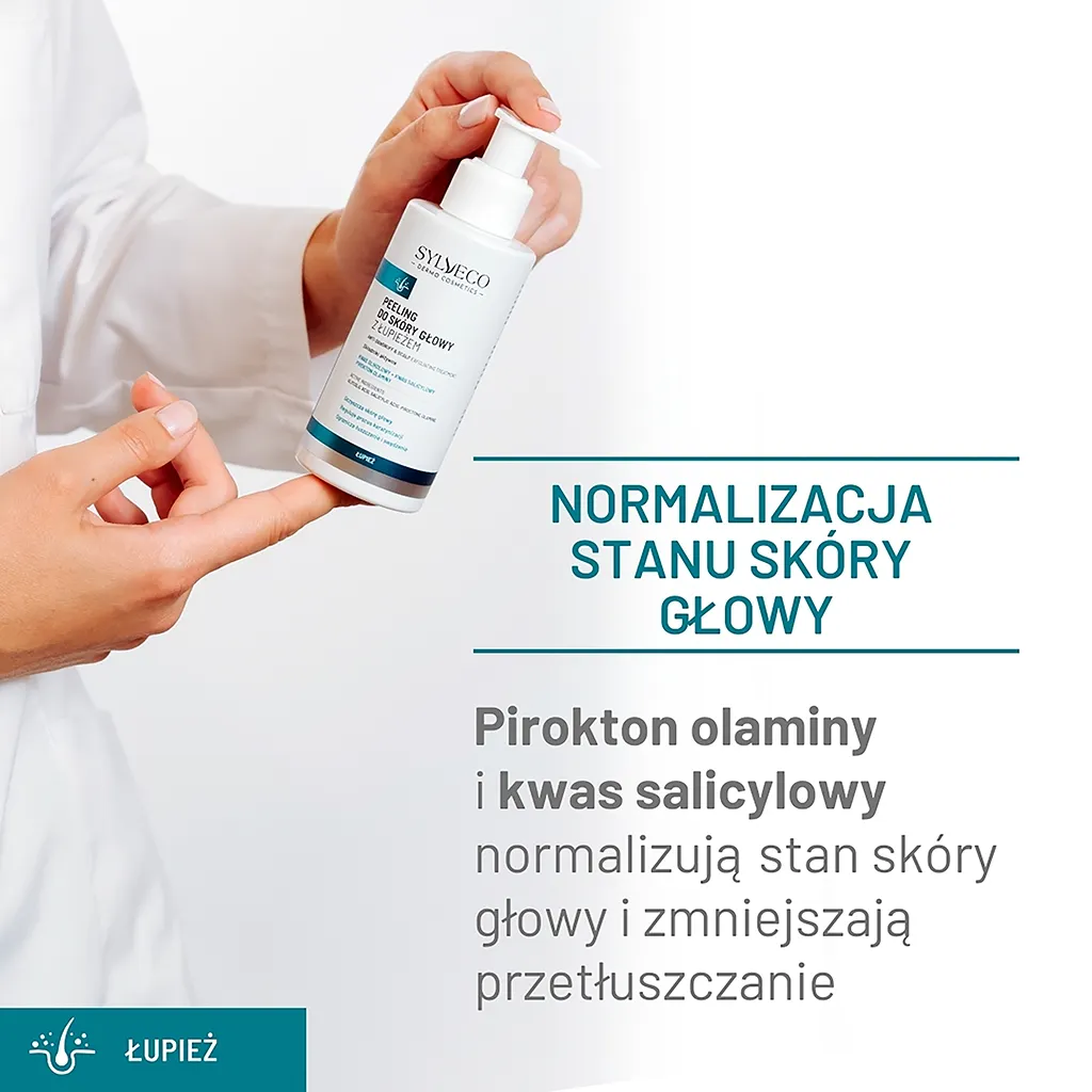 Sylveco Dermo peeling cuoio capelluto antiforfora acidi AHA