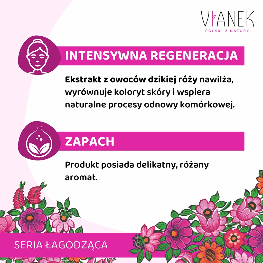 Vianek Classico Tonico Mist Viso Lenitivo Rosa Canina