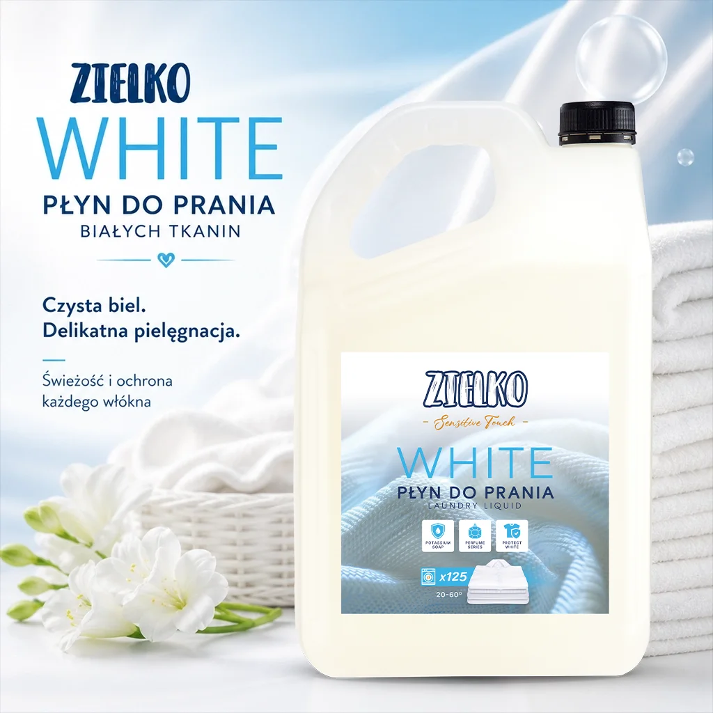 Zielko Sensitive Touch detersivo bianchi 5L delicato