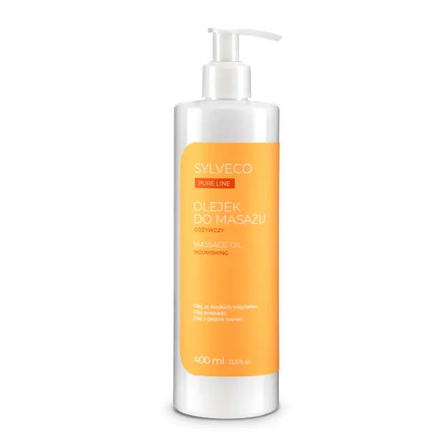 Sylveco Pure Line Olio da Massaggio Arancia pelle secca