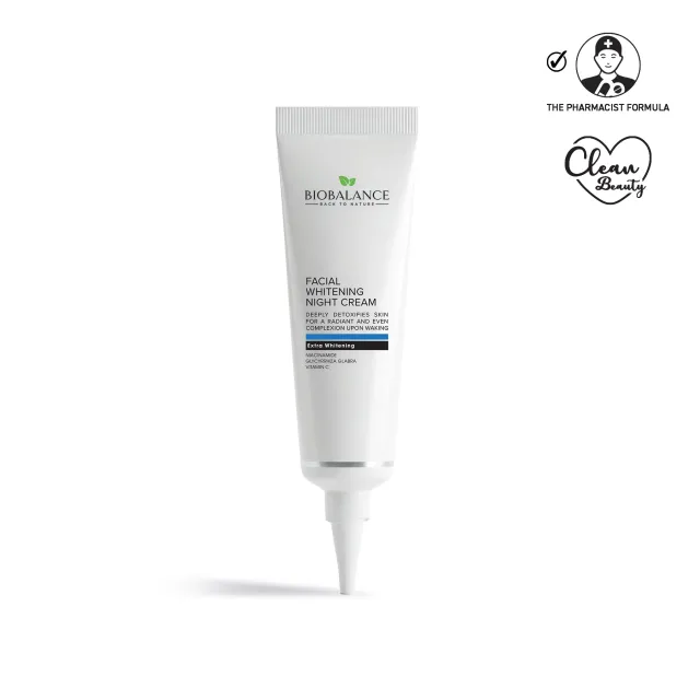 Biobalance Facial Whitening crema notte 55 ml antimacchia