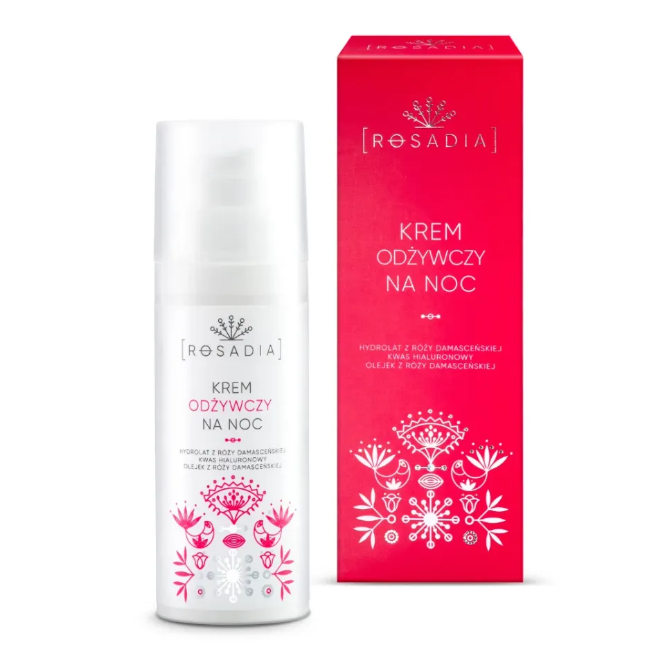 Vianek Rosadia crema viso notte nutriente 50 ml antirughe