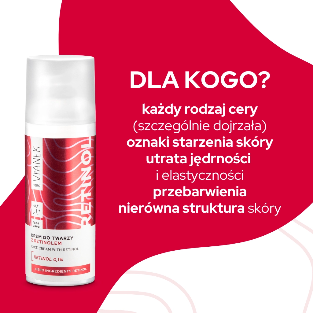 Vianek Hero crema viso retinolo 0,1% illuminante