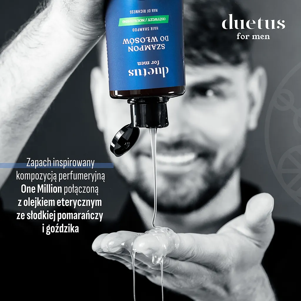 Duetus For Men Shampoo Capelli Uomo Nutriente