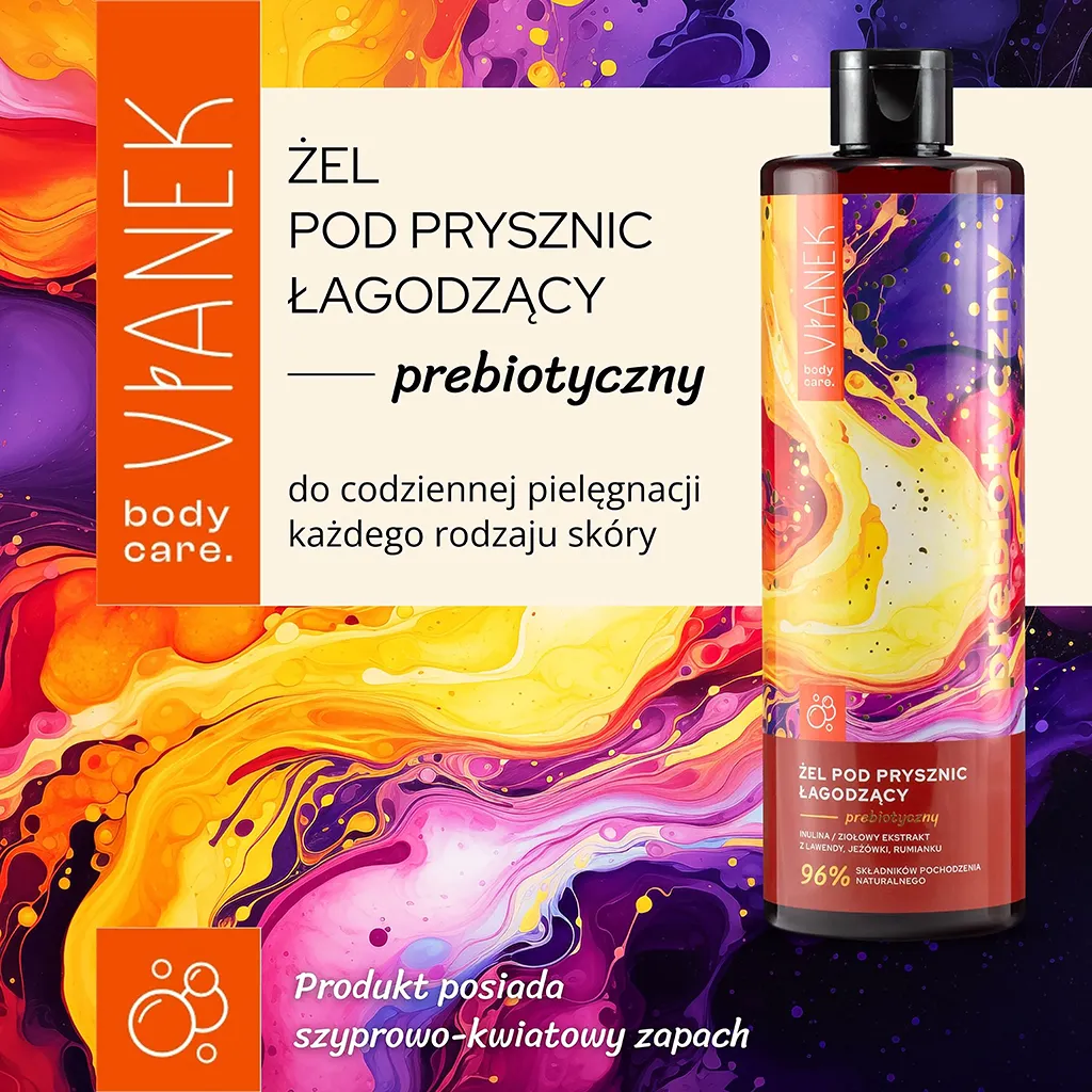 Vianek Prebiotico Gel Doccia Lenitivo Pelle Sensibile