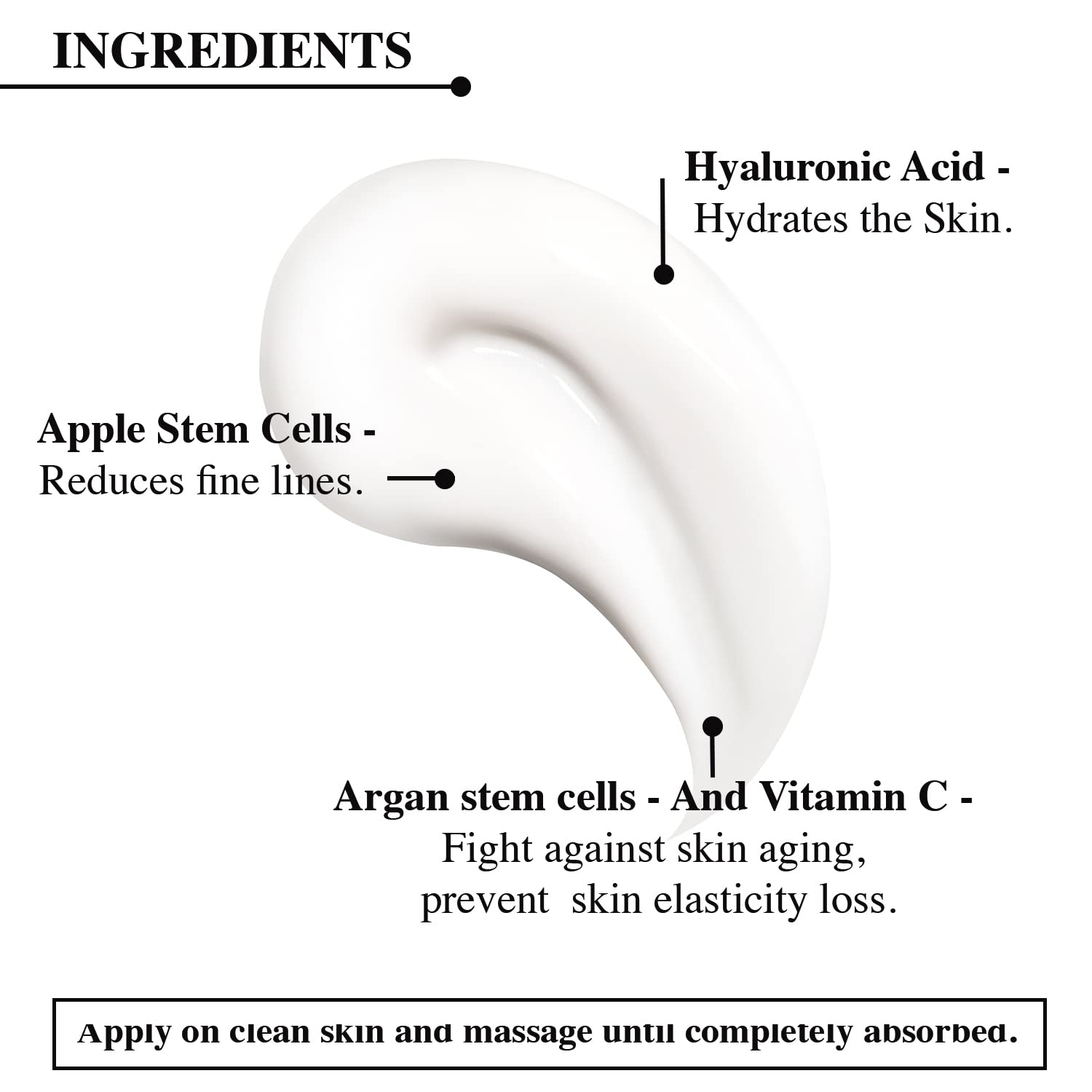 Simon & Tom Pure Hydra Crema Viso Notte 50ml Acido Ialuronico