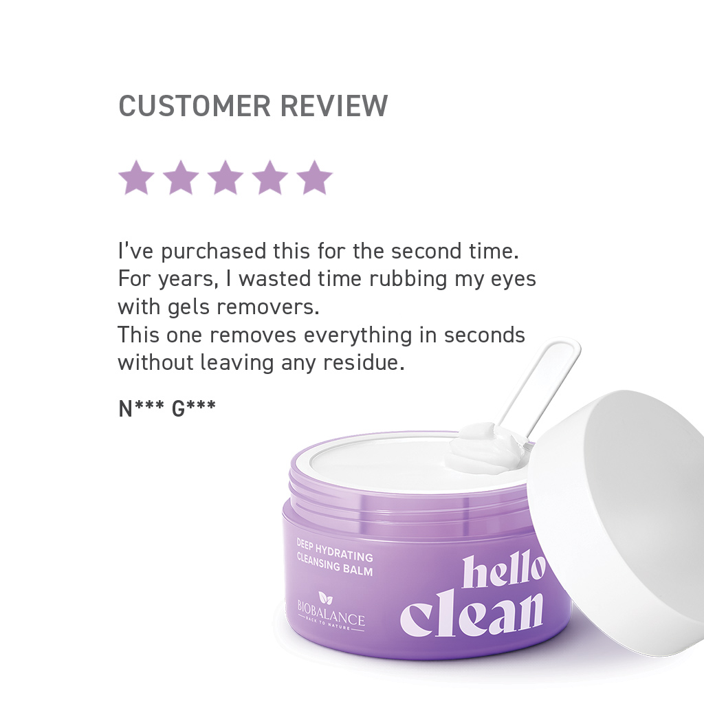 Biobalance Hello Clean Balsamo Struccante 100 ml idratante