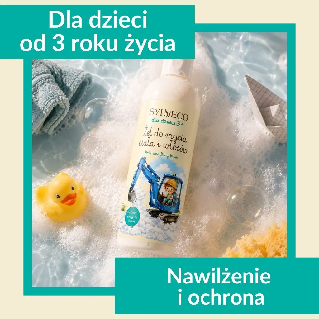 Sylveco Bambini 3+ Gel Doccia Capelli Frutta Ragazzo delicato