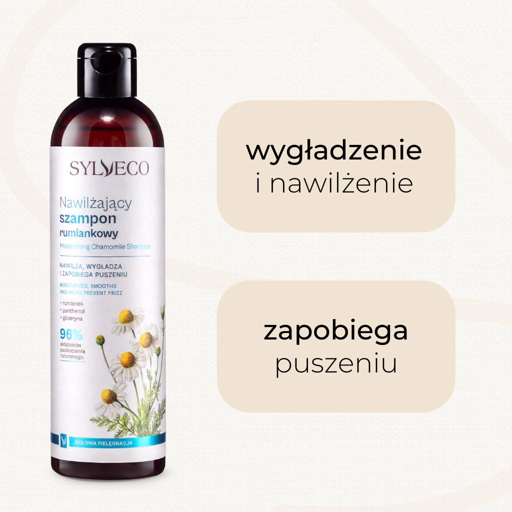 Sylveco shampoo idratante camomilla capelli secchi