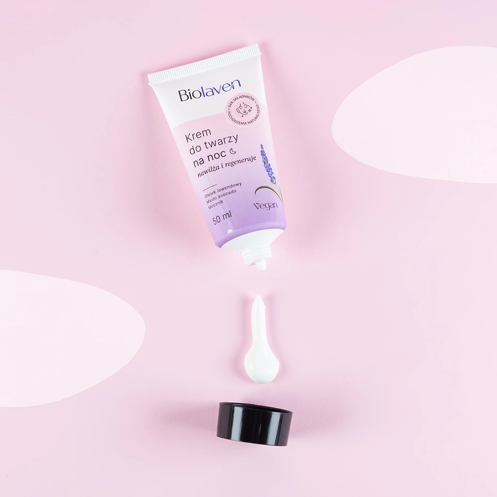 Biolaven crema viso notte nutriente lavanda