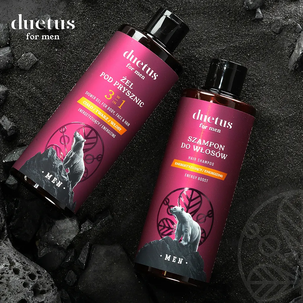 Vianek Duetus For Men gel doccia 3in1 energizzante