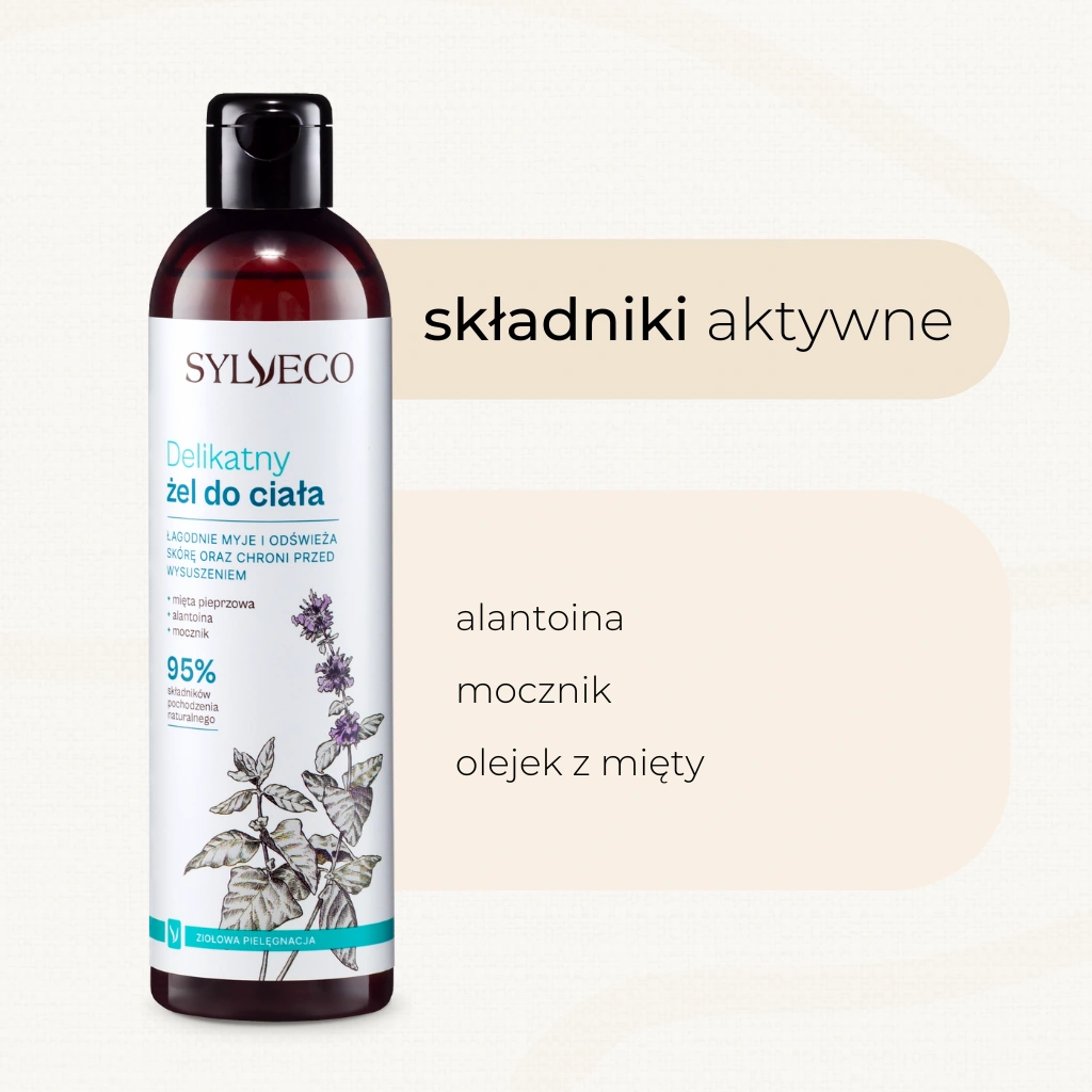 Sylveco Classiche Gel Corpo Menta  delicato pH fisiologico