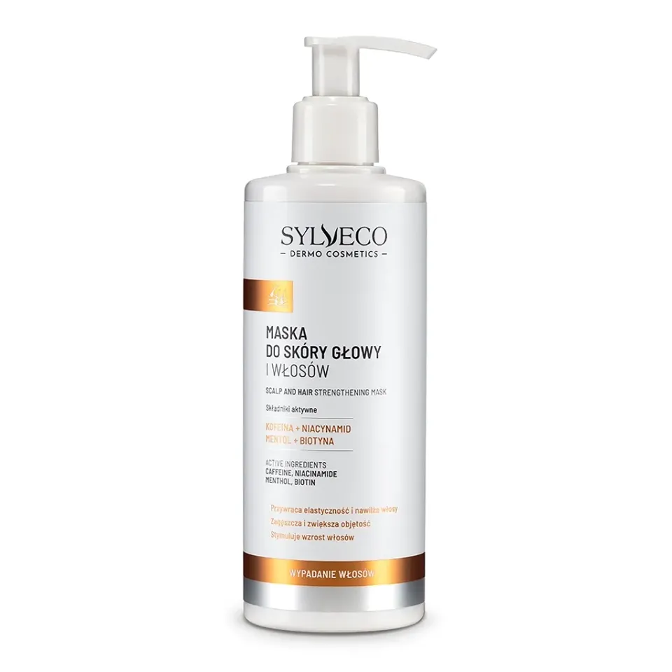 Sylveco Dermo maschera cuoio capelluto capelli anticaduta