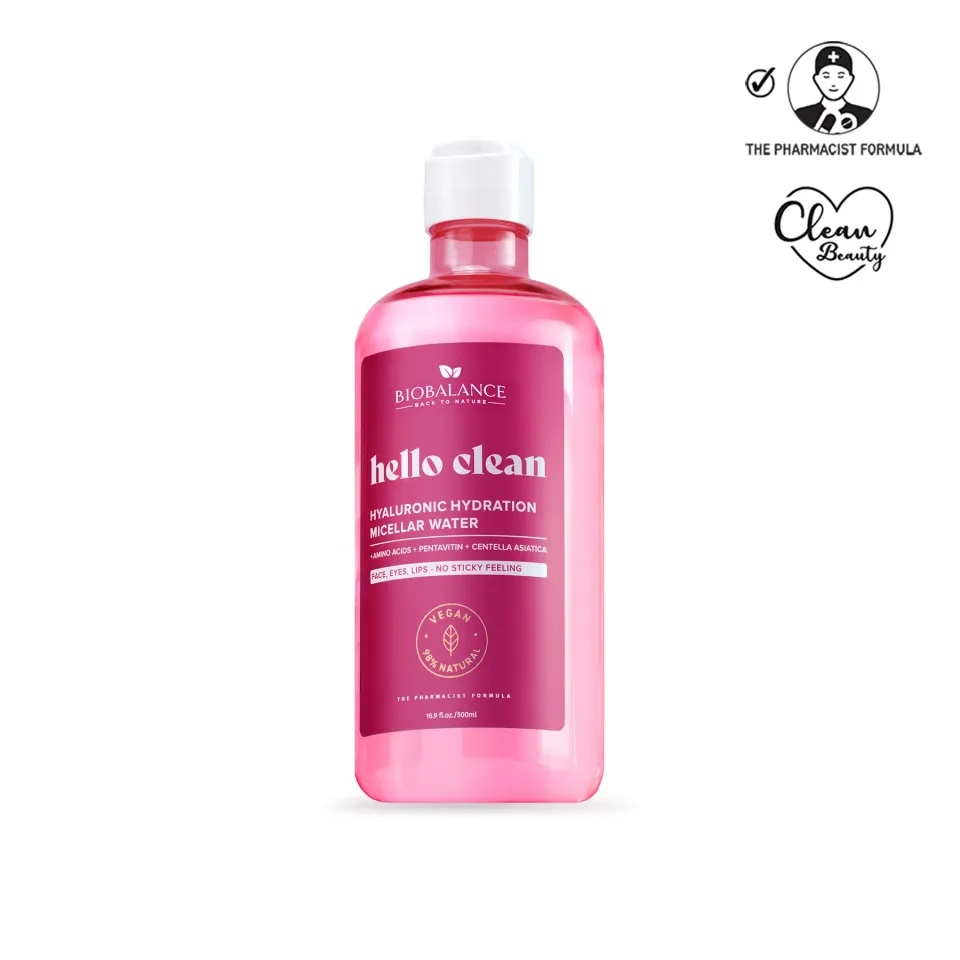 Biobalance Hello Clean acqua micellare 500 ml idratante