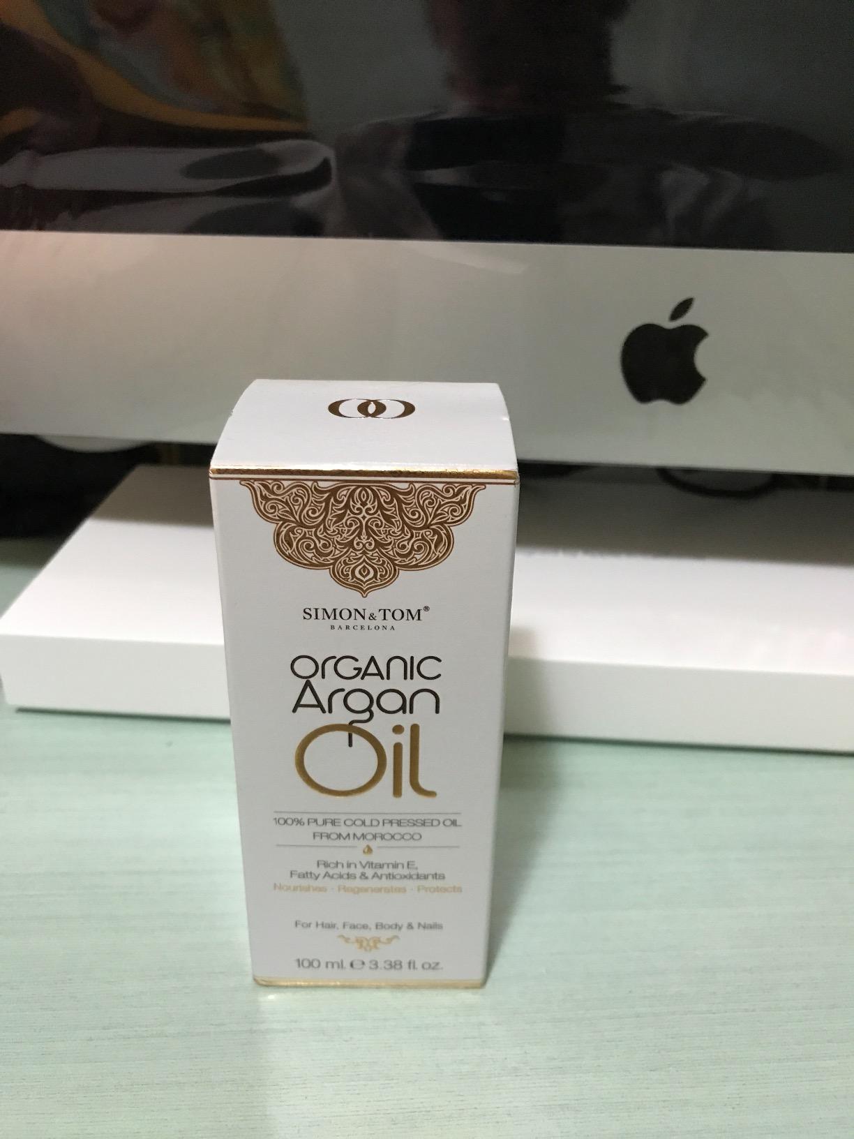 Simon & Tom Argan Oil Olio Puro 100ml Viso Capelli Corpo