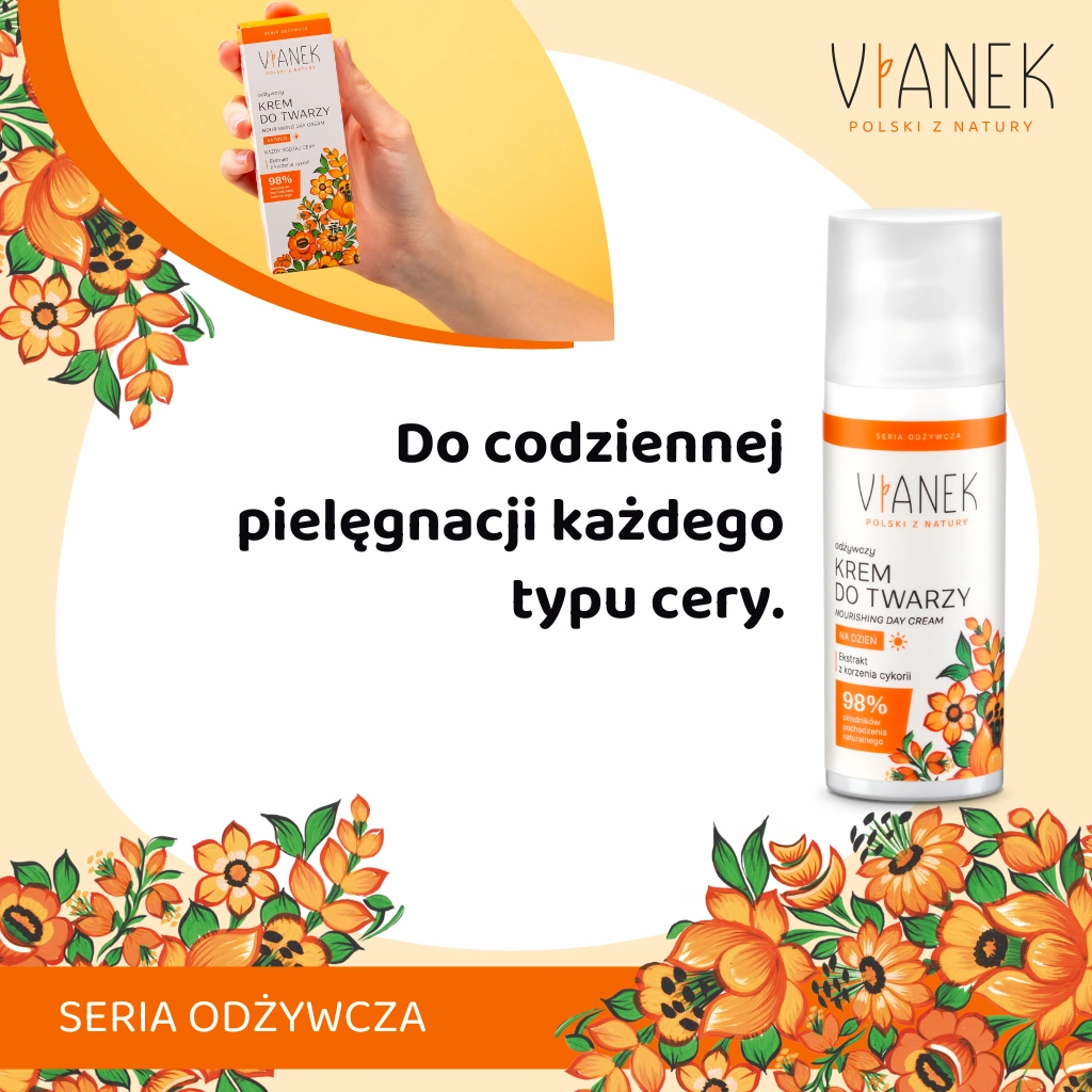 Vianek crema viso giorno nutriente 50 ml