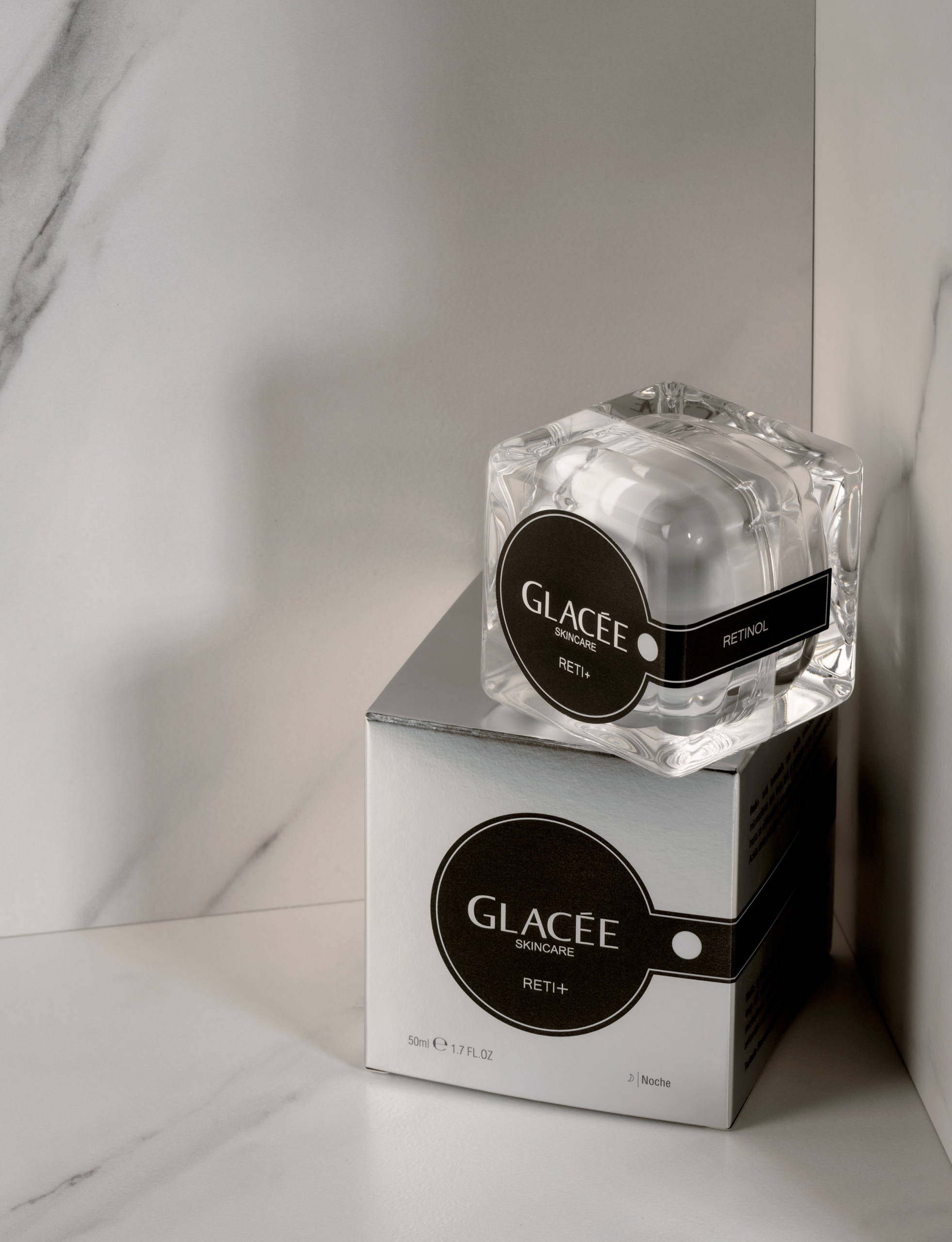 Glacee Reti+ crema notte retinolo antirughe macchie
