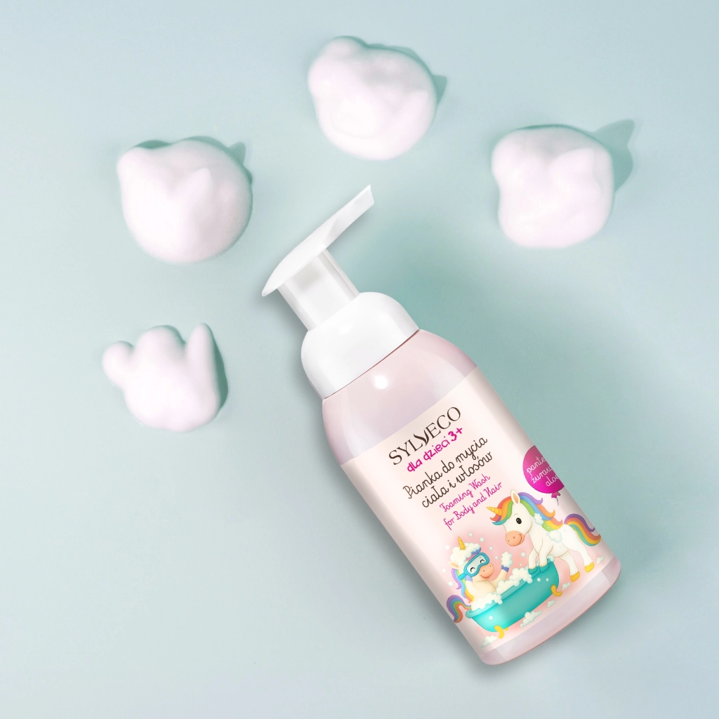 Sylveco schiuma corpo e capelli bambini anguria 2in1