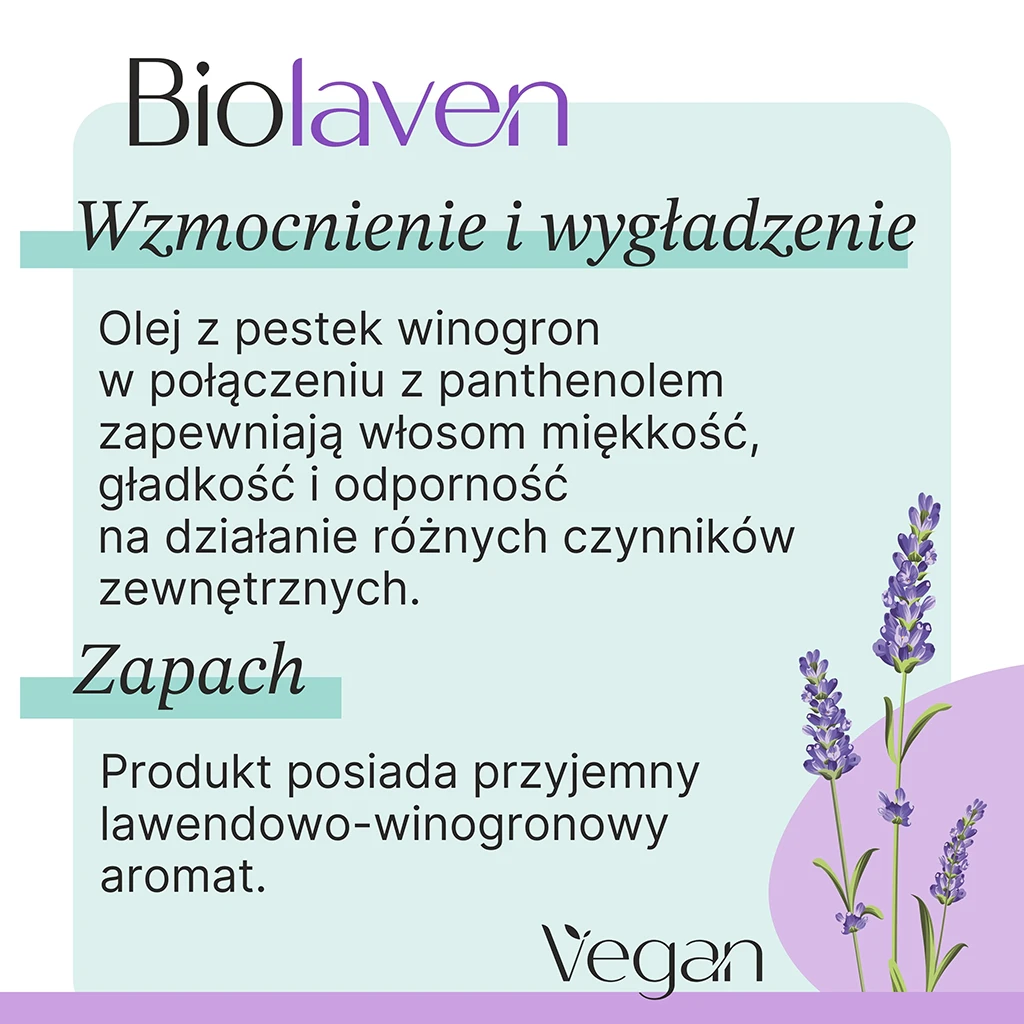 Biolaven Rinforzante Shampoo Capelli 300 ml Uso Quotidiano