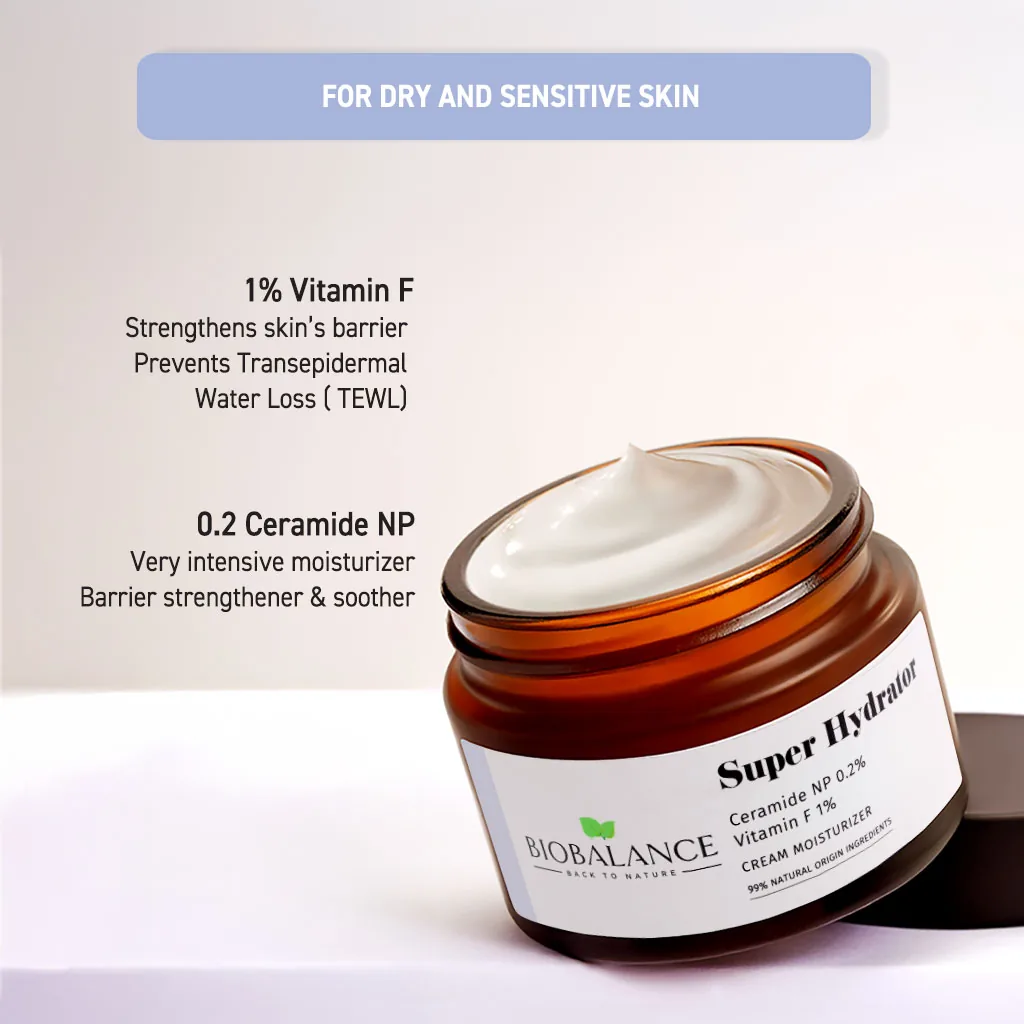 Biobalance Super Hydrator Crema Viso 50 ml ceramidi