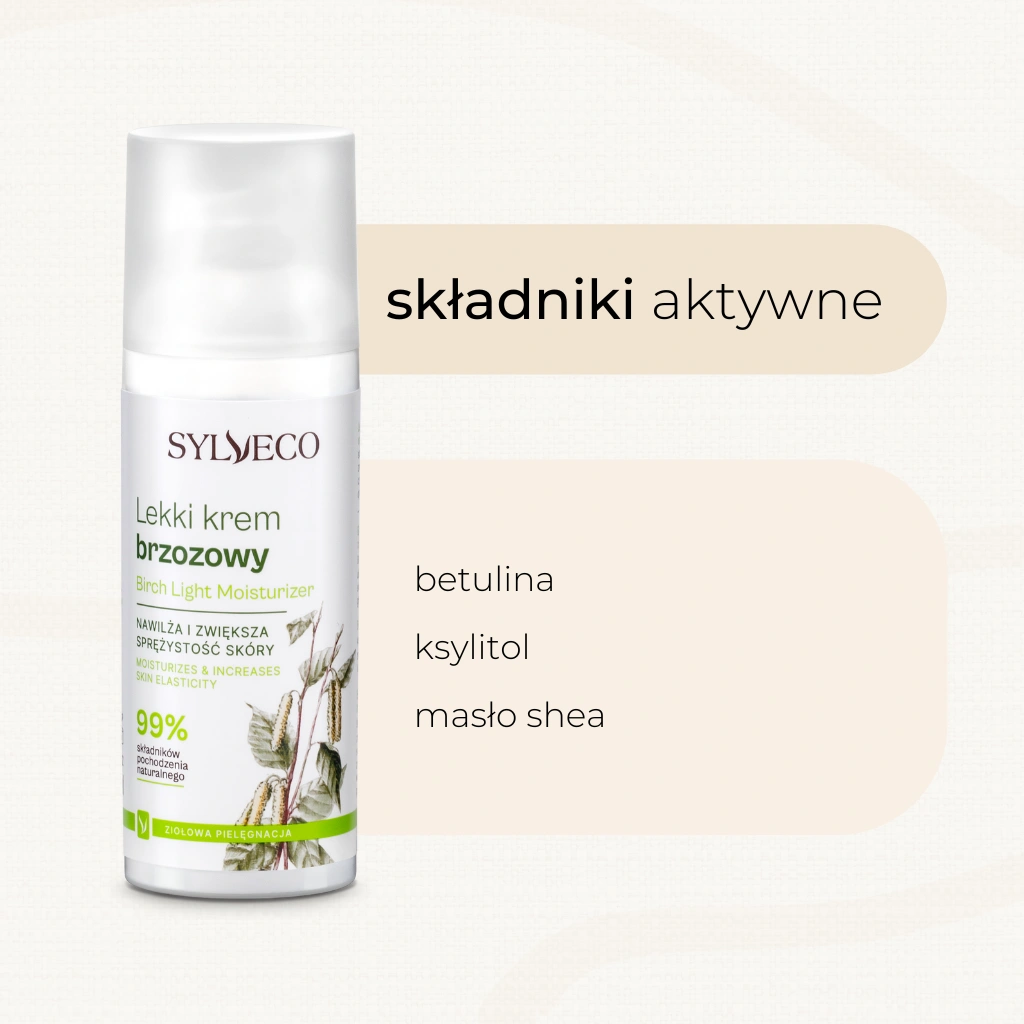 Sylveco Crema Betulla Leggera viso 50 ml idratante
