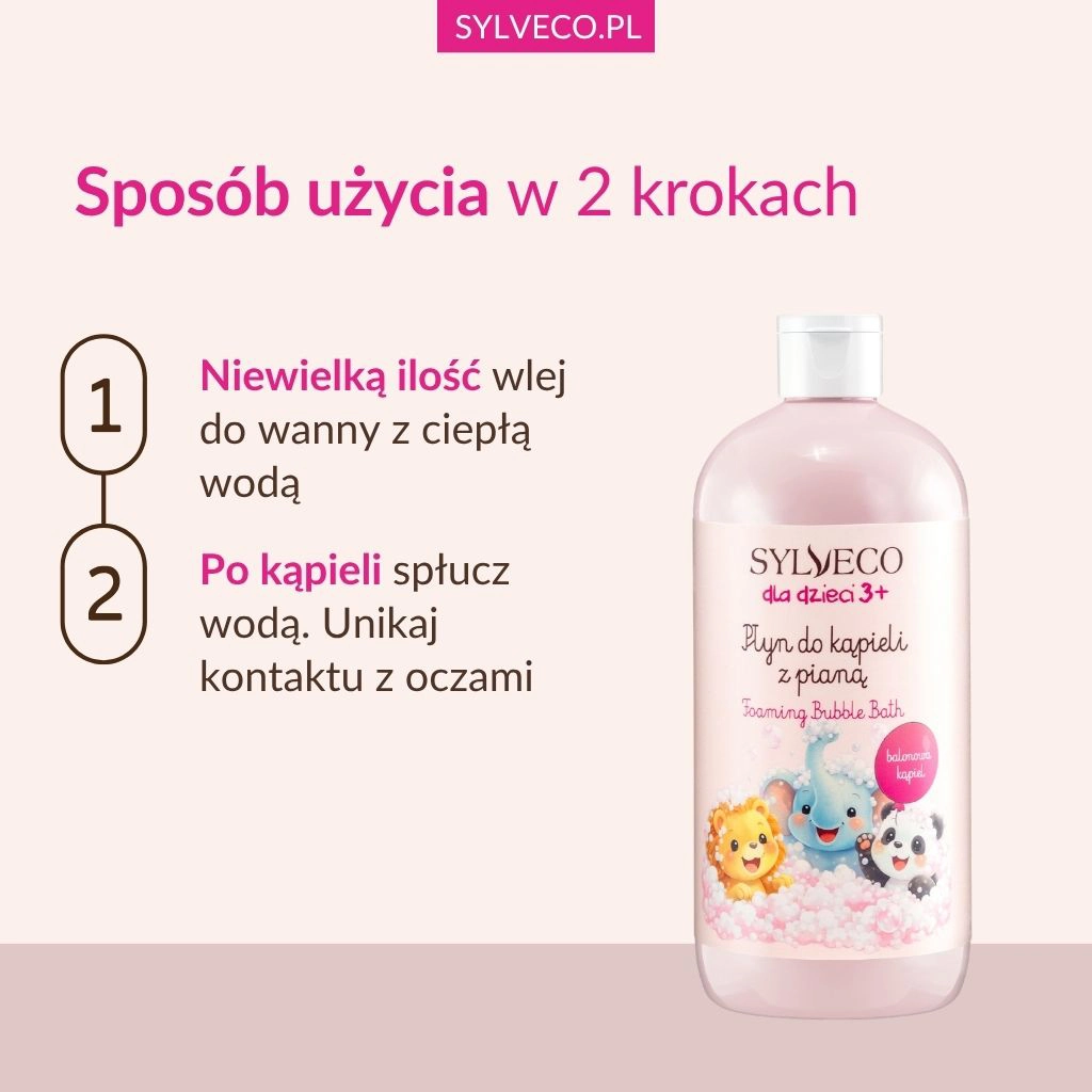 Sylveco Bagnoschiuma Bambini 3+ Gomma da Masticare