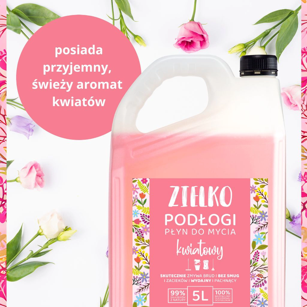 Zielko Detergente Pavimenti Floreale 5L