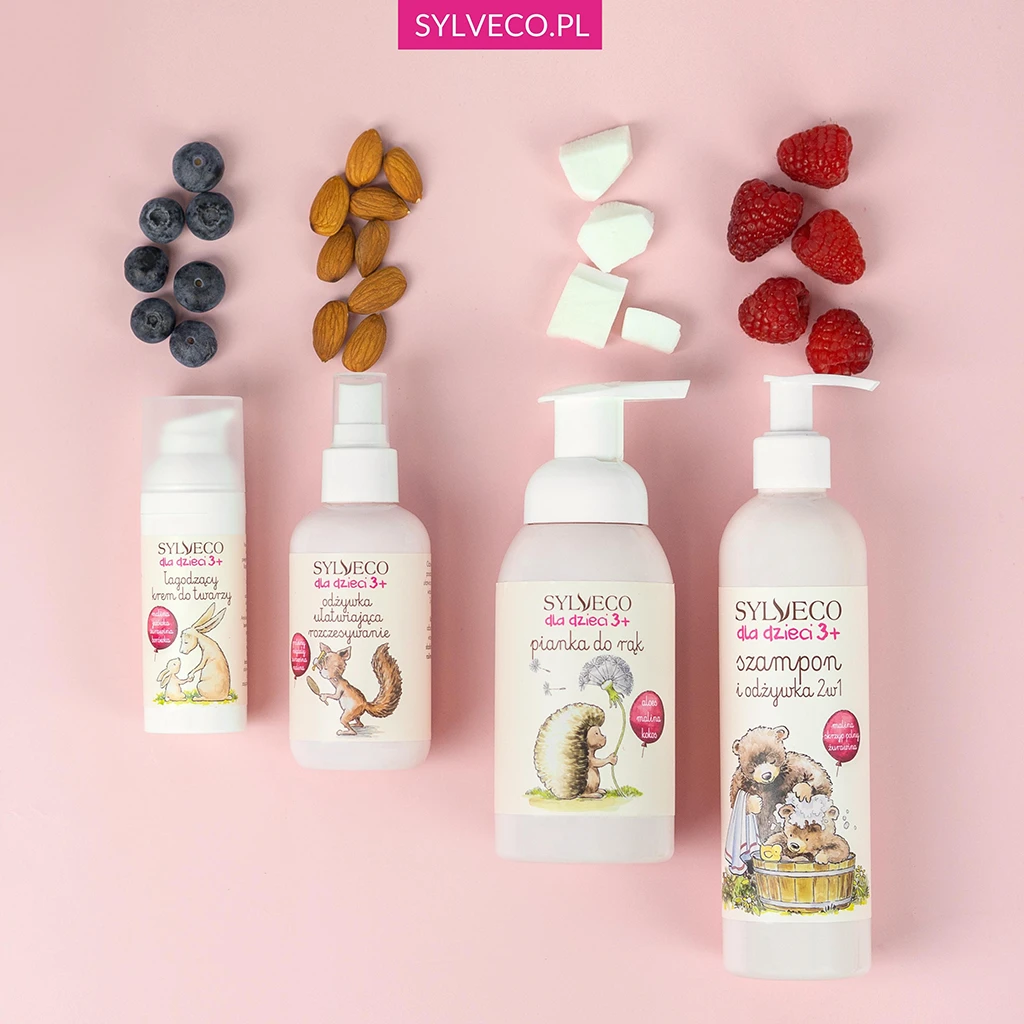 Sylveco Bambini 3+ crema viso lenitiva 50 ml oli e ceramidi