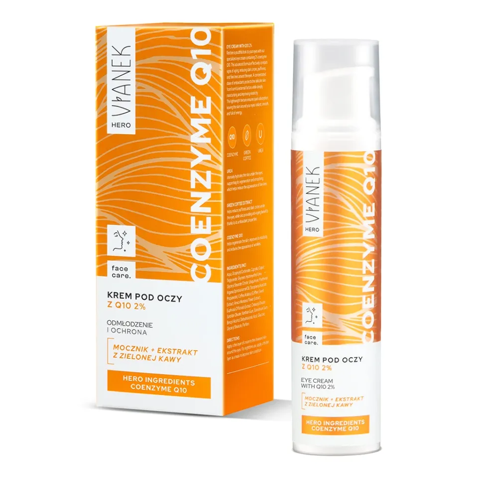 Vianek Hero crema occhi coenzima Q10 antirughe