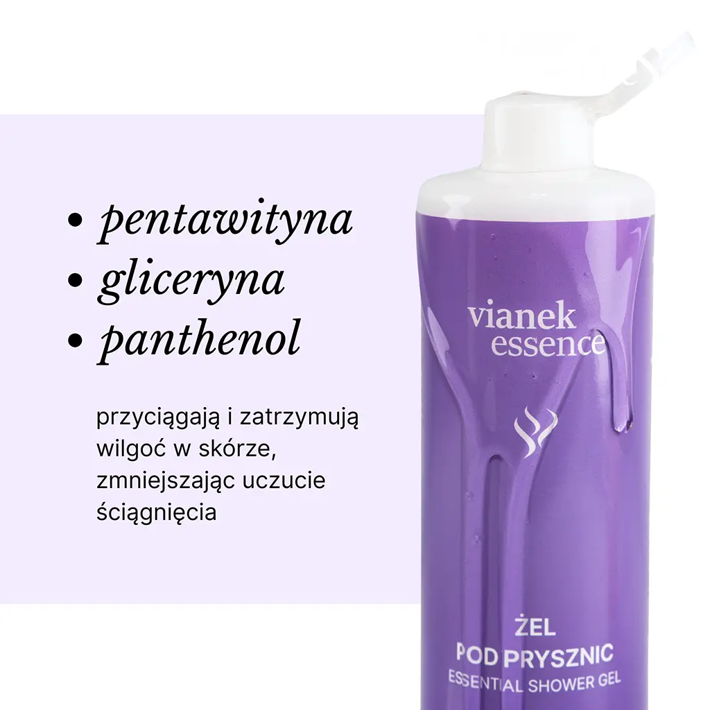 Vianek Essence Ember gel doccia corpo profumato vaniglia