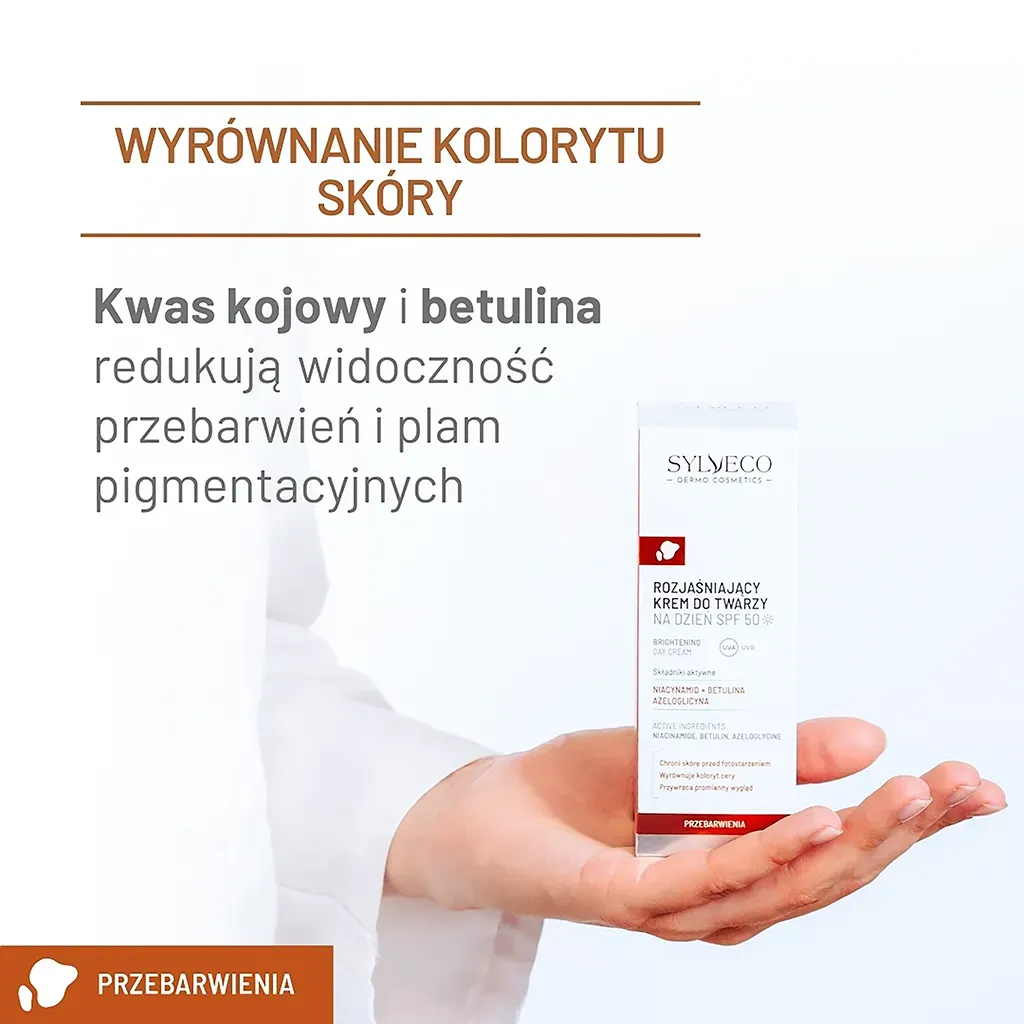 Sylveco Dermo crema viso giorno SPF50 antimacchie