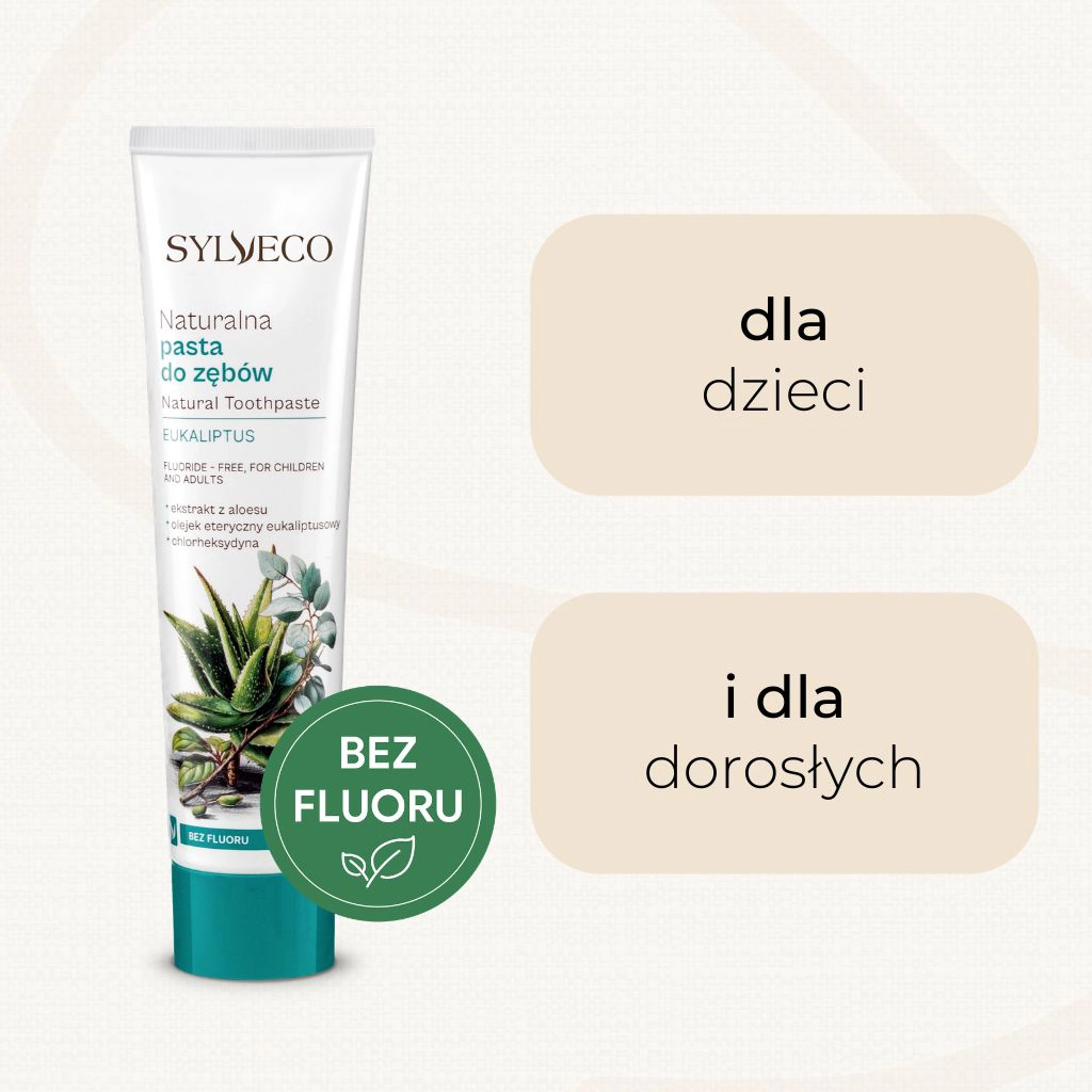 Sylveco dentifricio eucalipto senza fluoro gengive sensibili