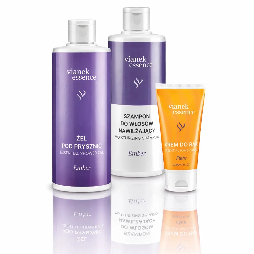 Vianek Essence Ember & Flare set corpo e capelli 3 pezzi