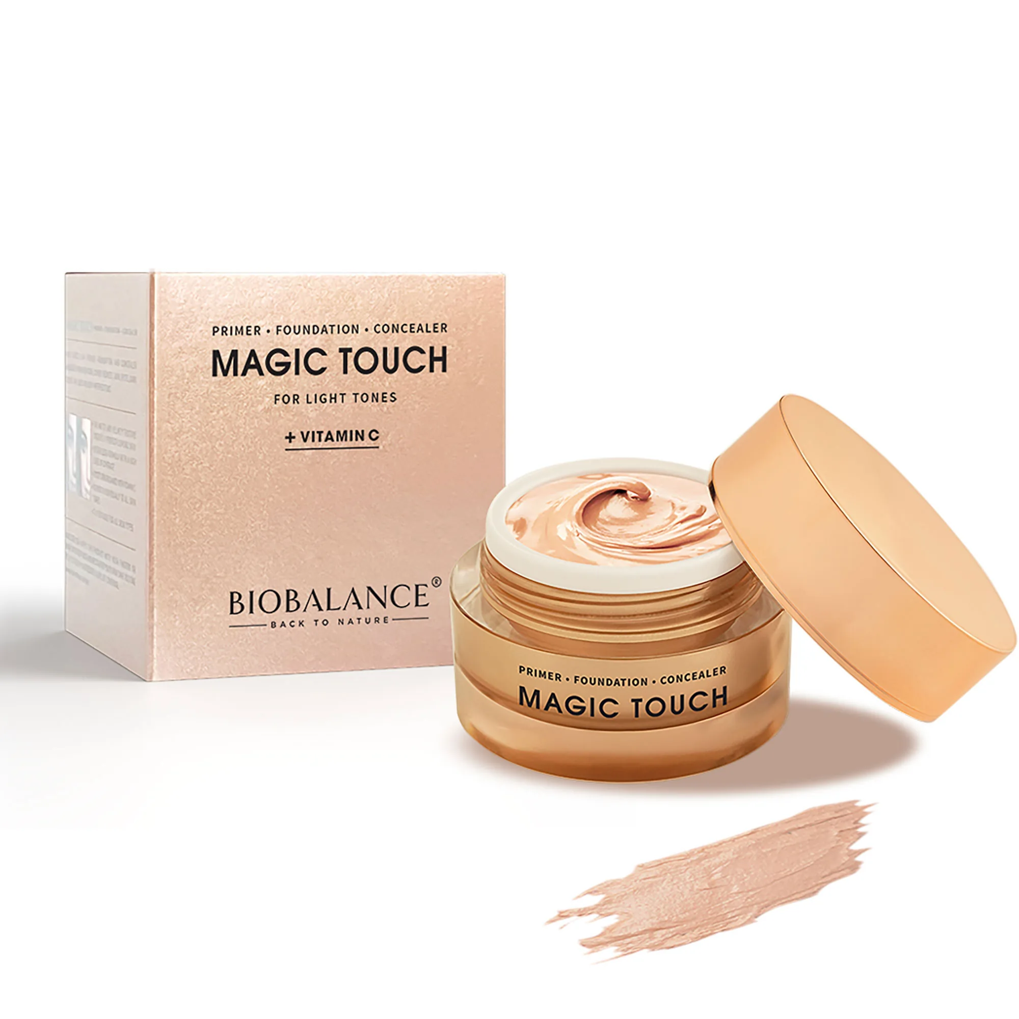 Bio Balance Magic Touch Fondotinta Light Tone 30 ml 3in1