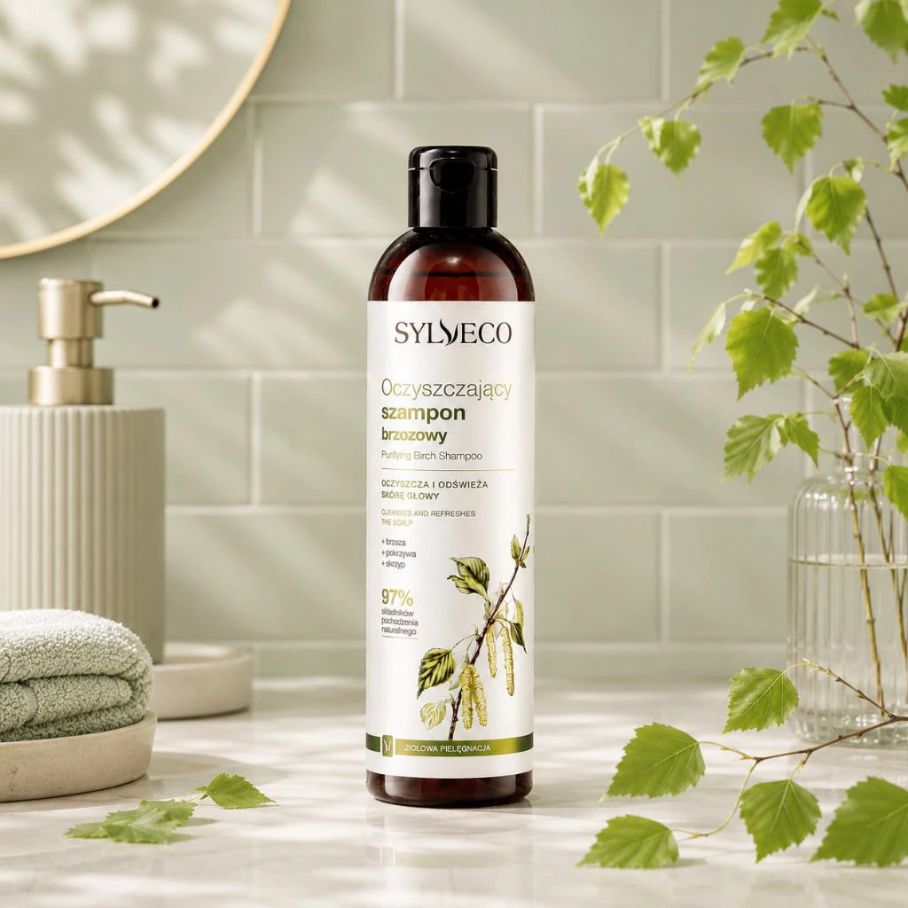 Sylveco shampoo capelli alla betulla purificante leggeri