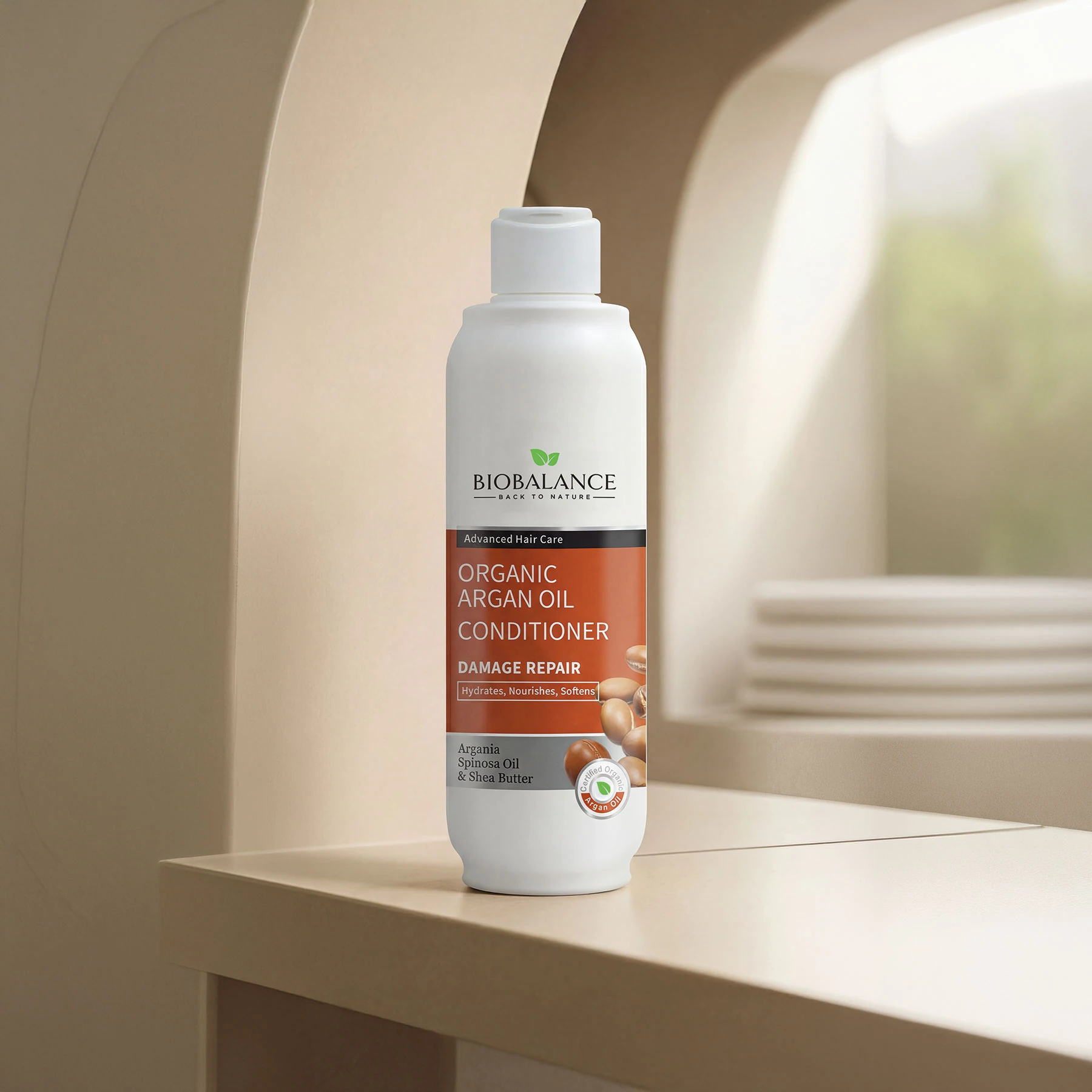 Biobalance Organic Argan Oil balsamo 330 ml riparatore
