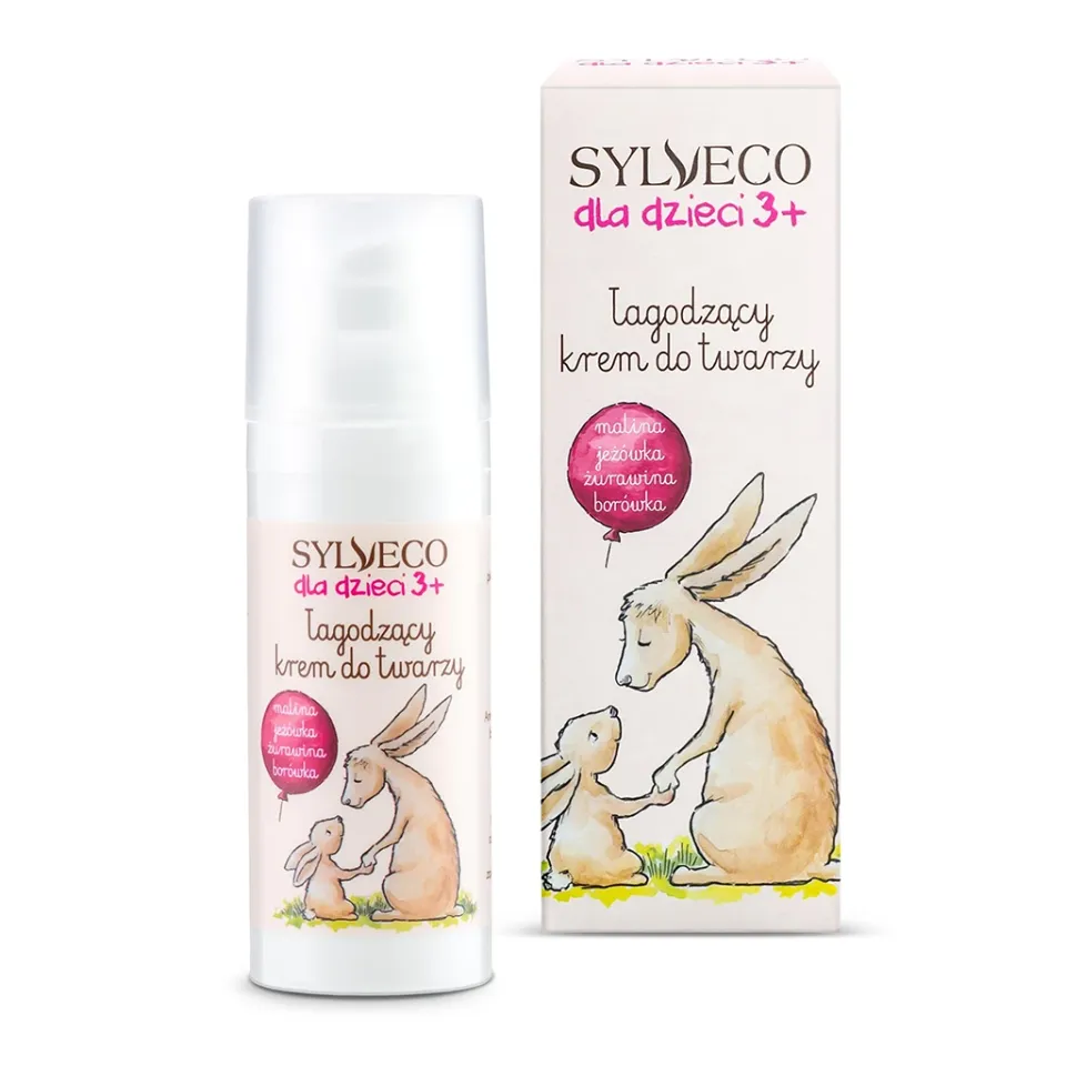 Sylveco Bambini 3+ crema viso lenitiva 50 ml oli e ceramidi