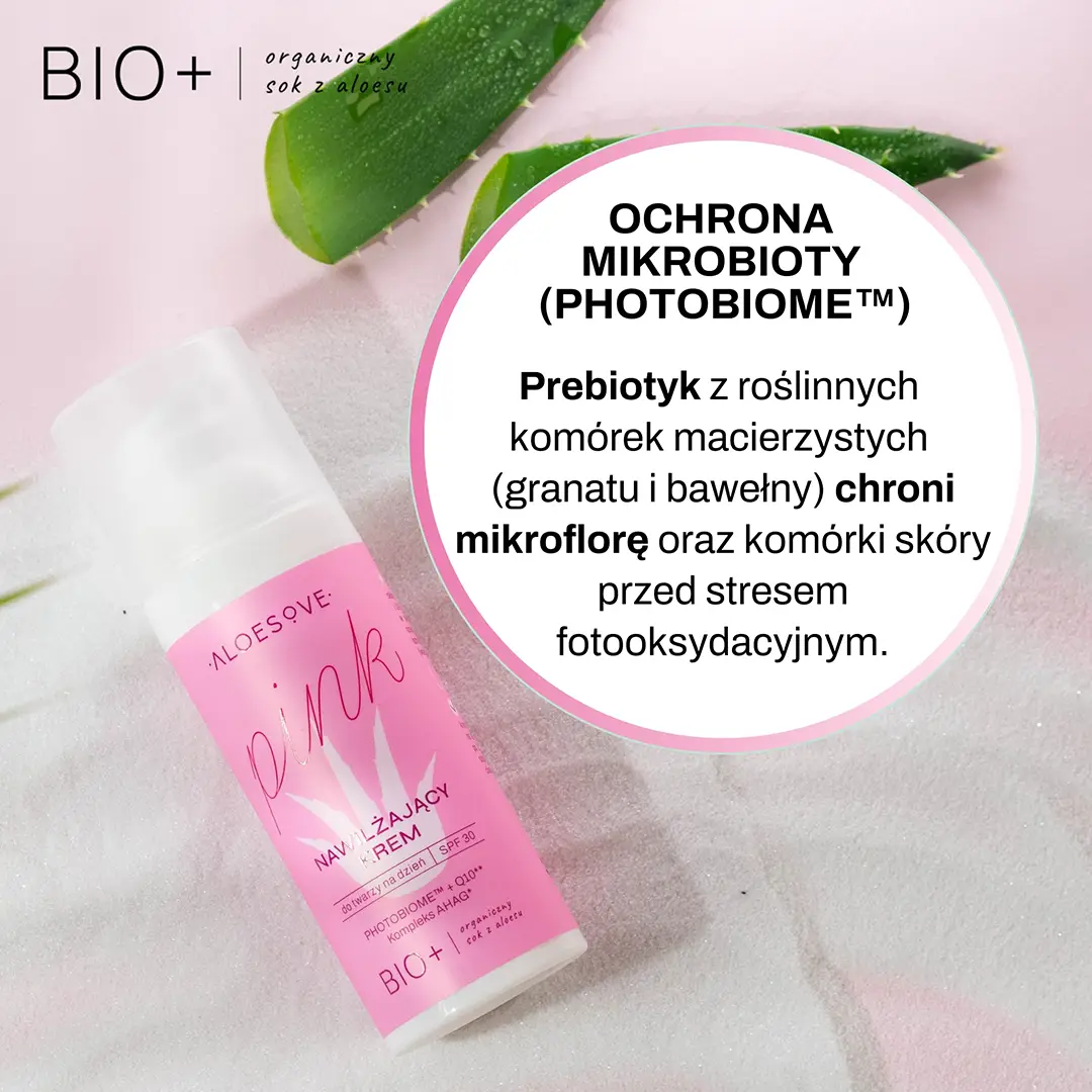 Vianek Aloesove Pink Crema Viso Giorno SPF30 Idratante