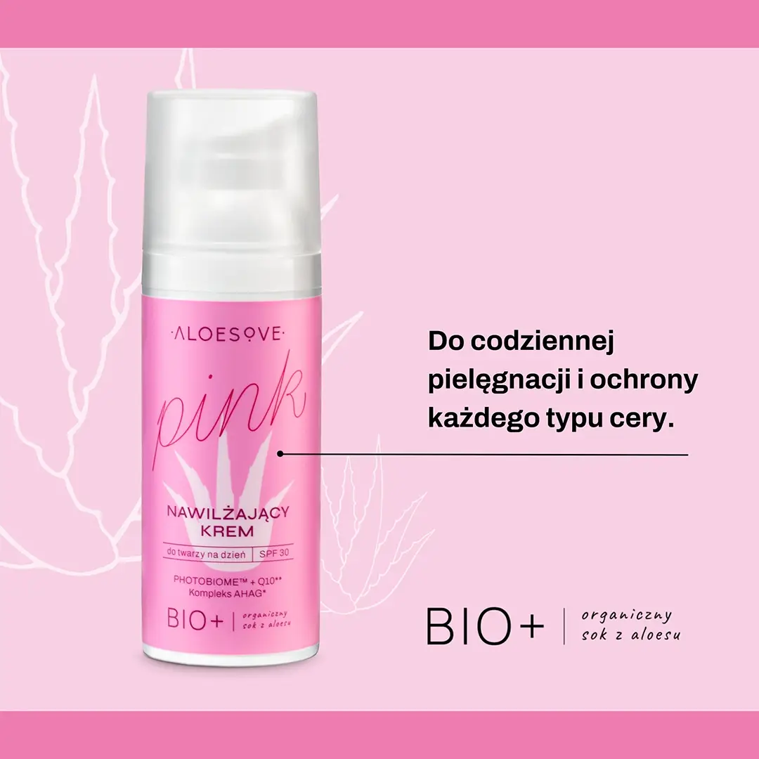Vianek Aloesove Pink Crema Viso Giorno SPF30 Idratante