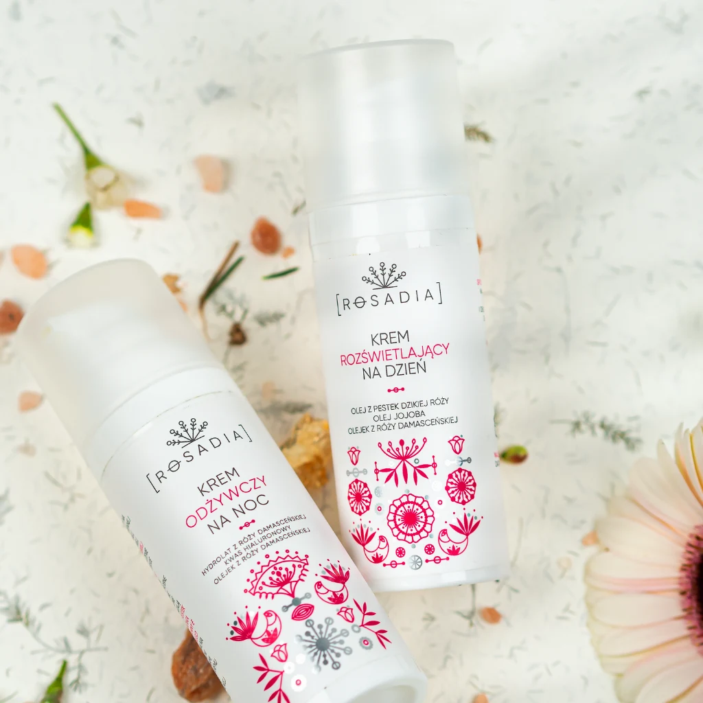 Vianek Rosadia crema viso illuminante giorno 50 ml pelle sensibile
