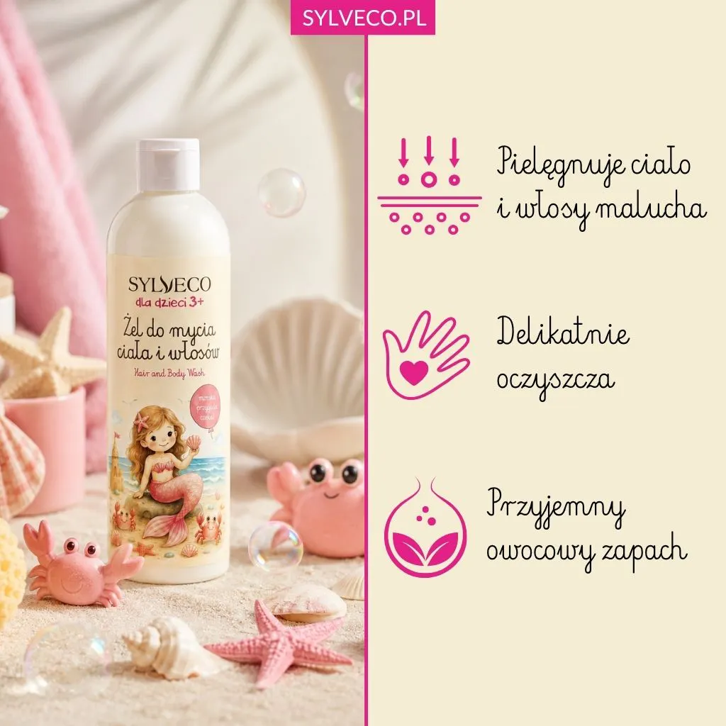 SYLVECO Bimbi 3+ gel corpo e capelli fruttato