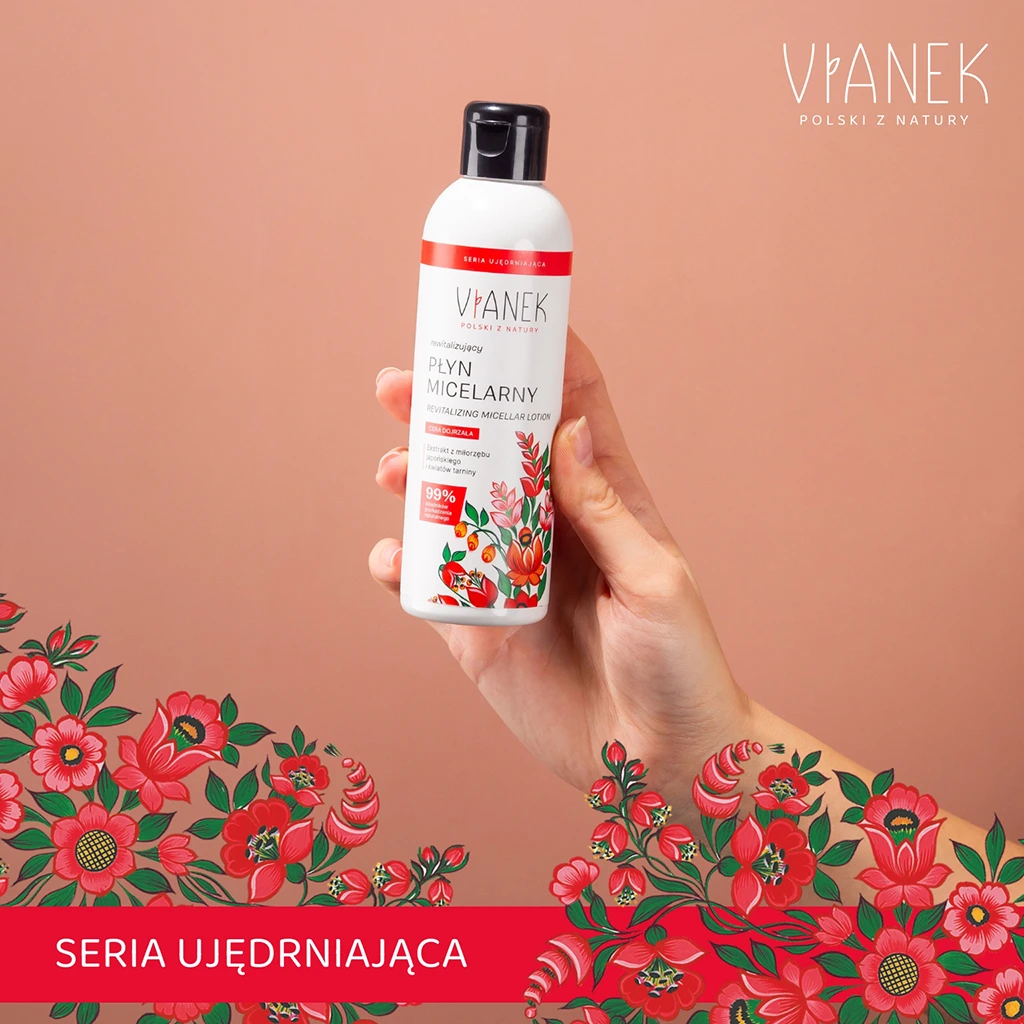 Vianek Acqua Micellare Rivitalizzante 200 ml Pelle Sensibile