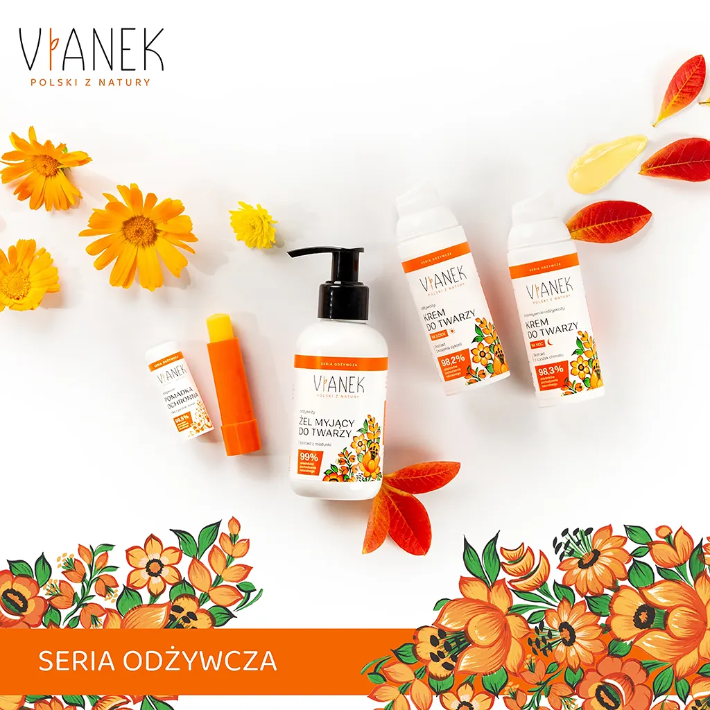 Vianek Classico Gel Detergente Viso nutriente miele